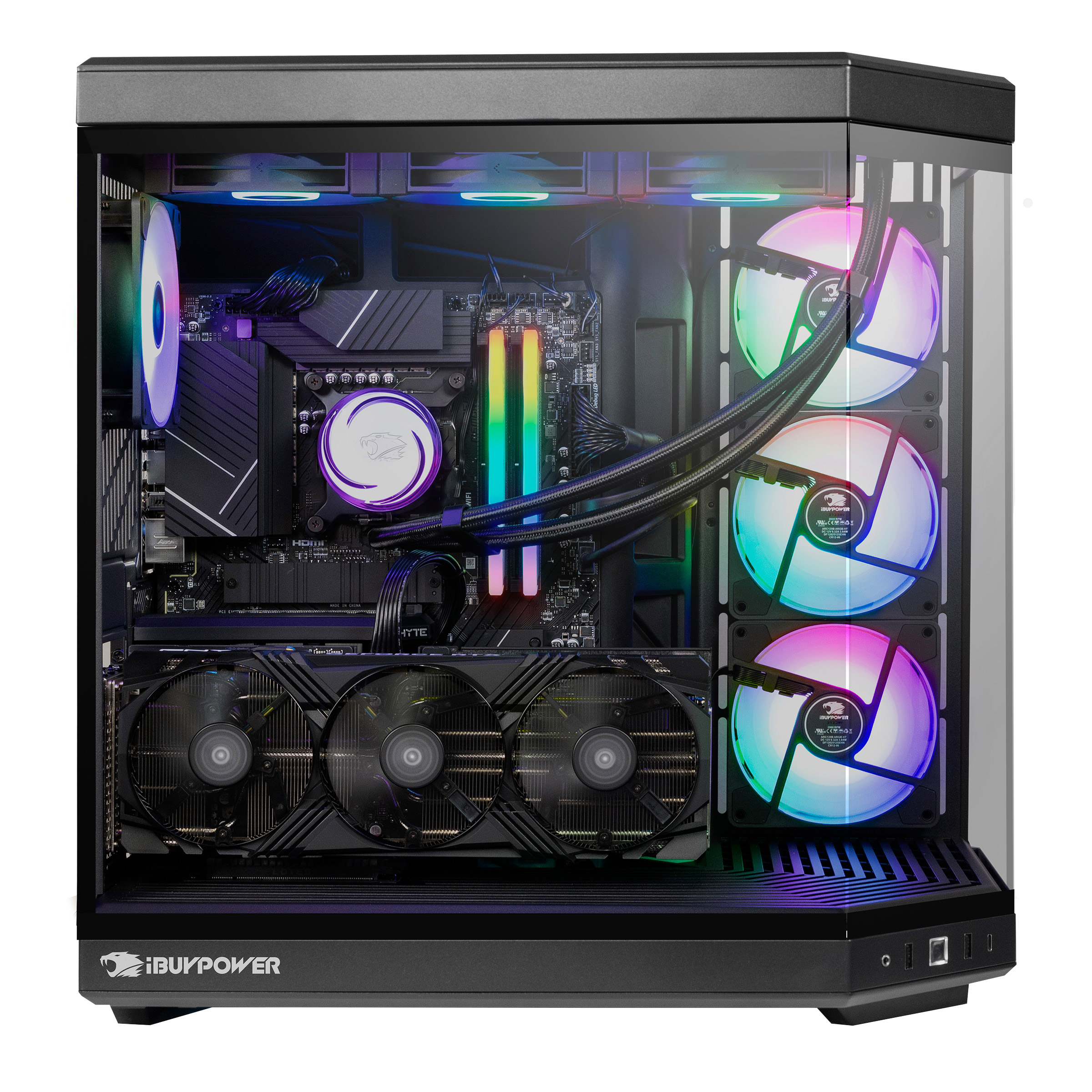 iBUYPOWER Y70 Gaming Desktop - Intel Ultra U9-285K 24 Cores