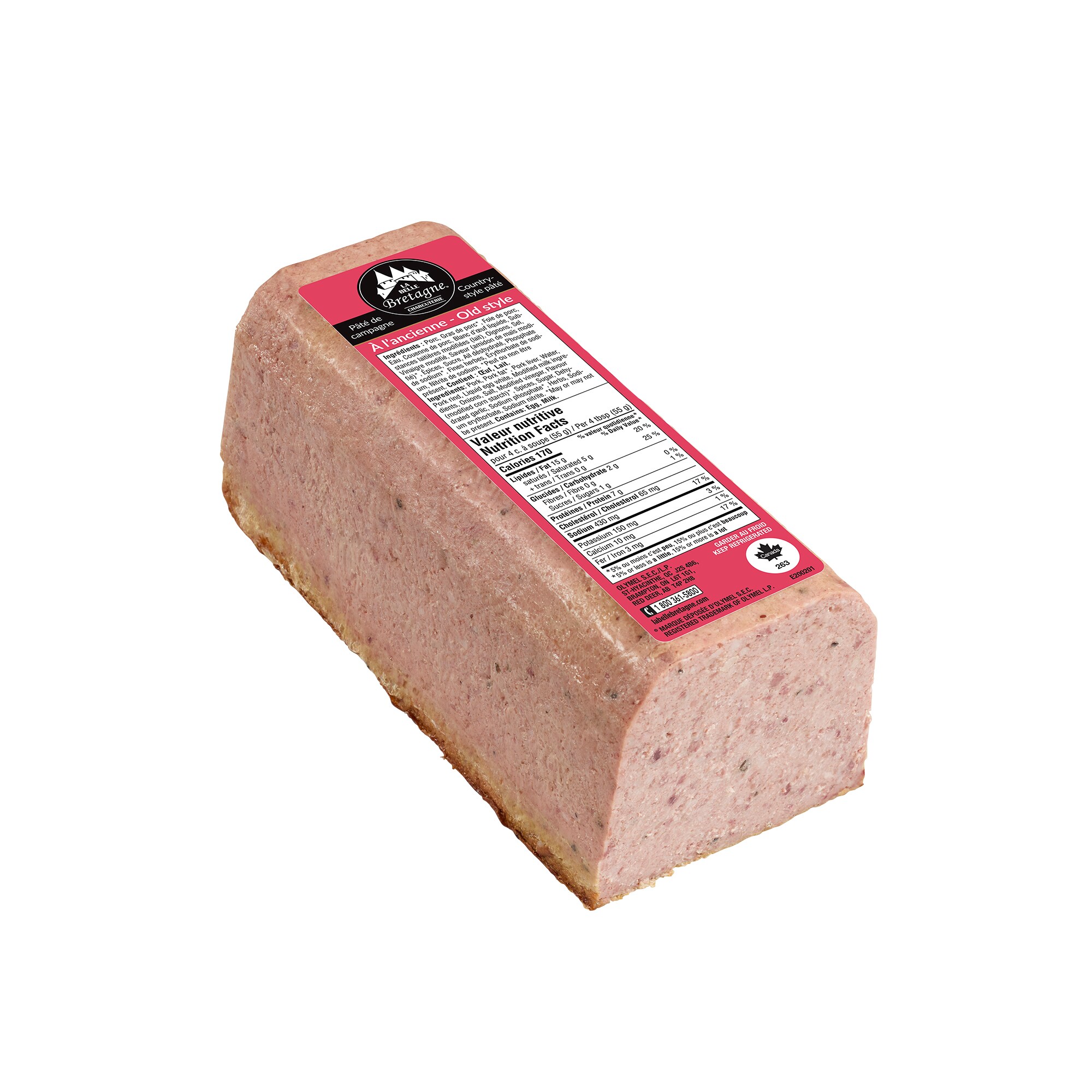 Country Style Pate, 1.5 kg average weight*
