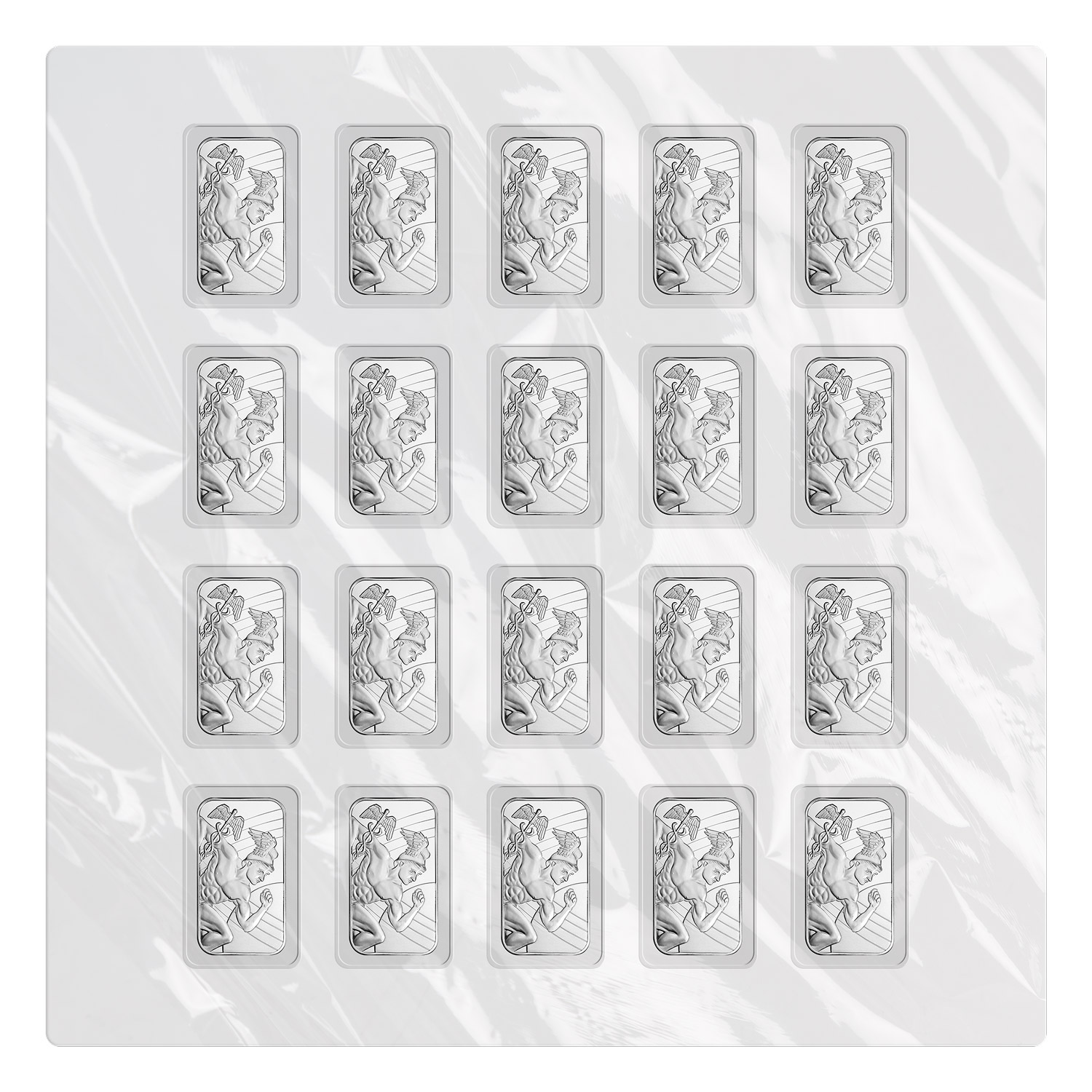 20 x 1 oz Sunshine Minting Mercury Silver Bars
