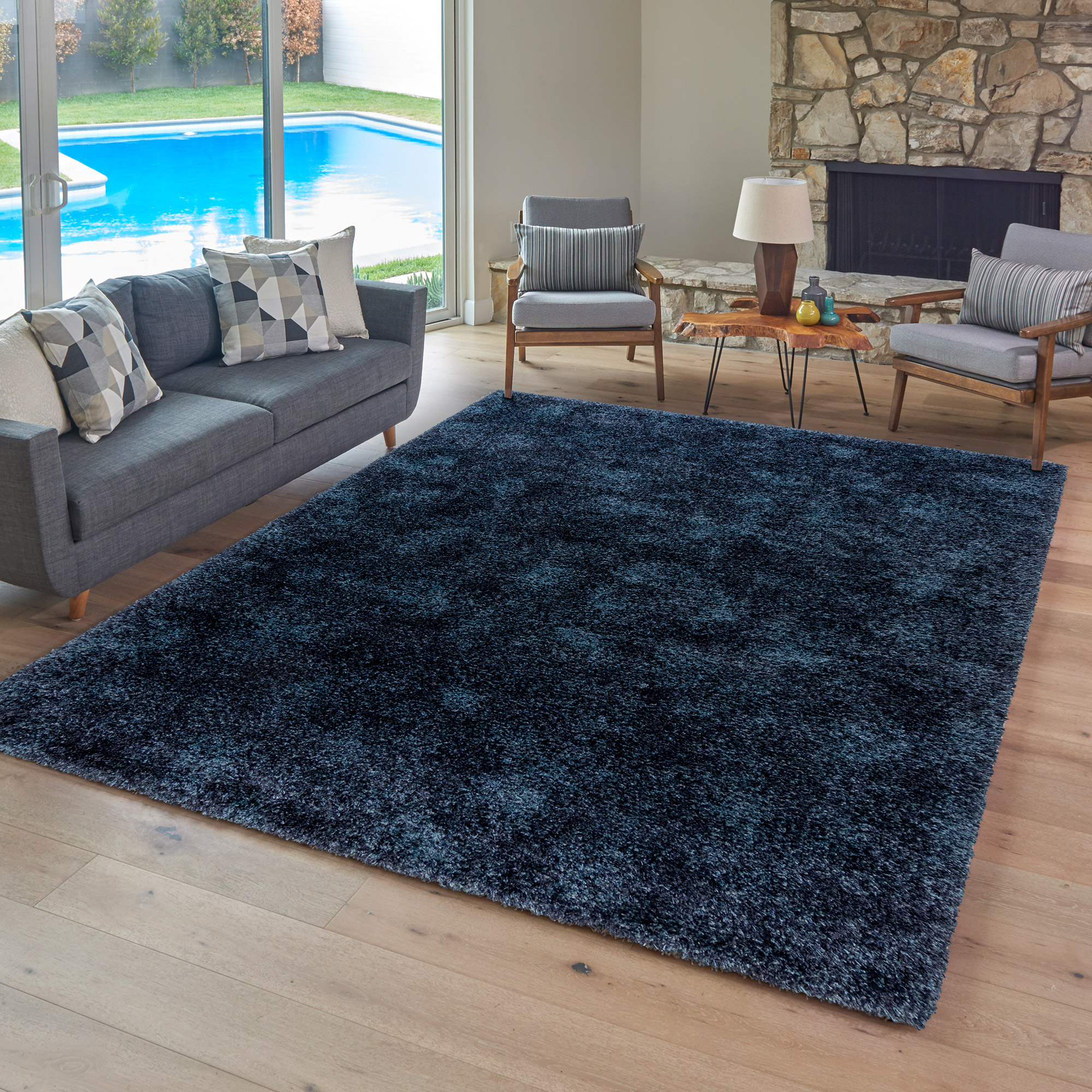 Thomasville Marketplace Luxury Shag Rug Collection  7’10” x 10’