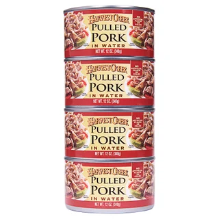 HARVEST CREEK PULLED PORK 4/12 OZ