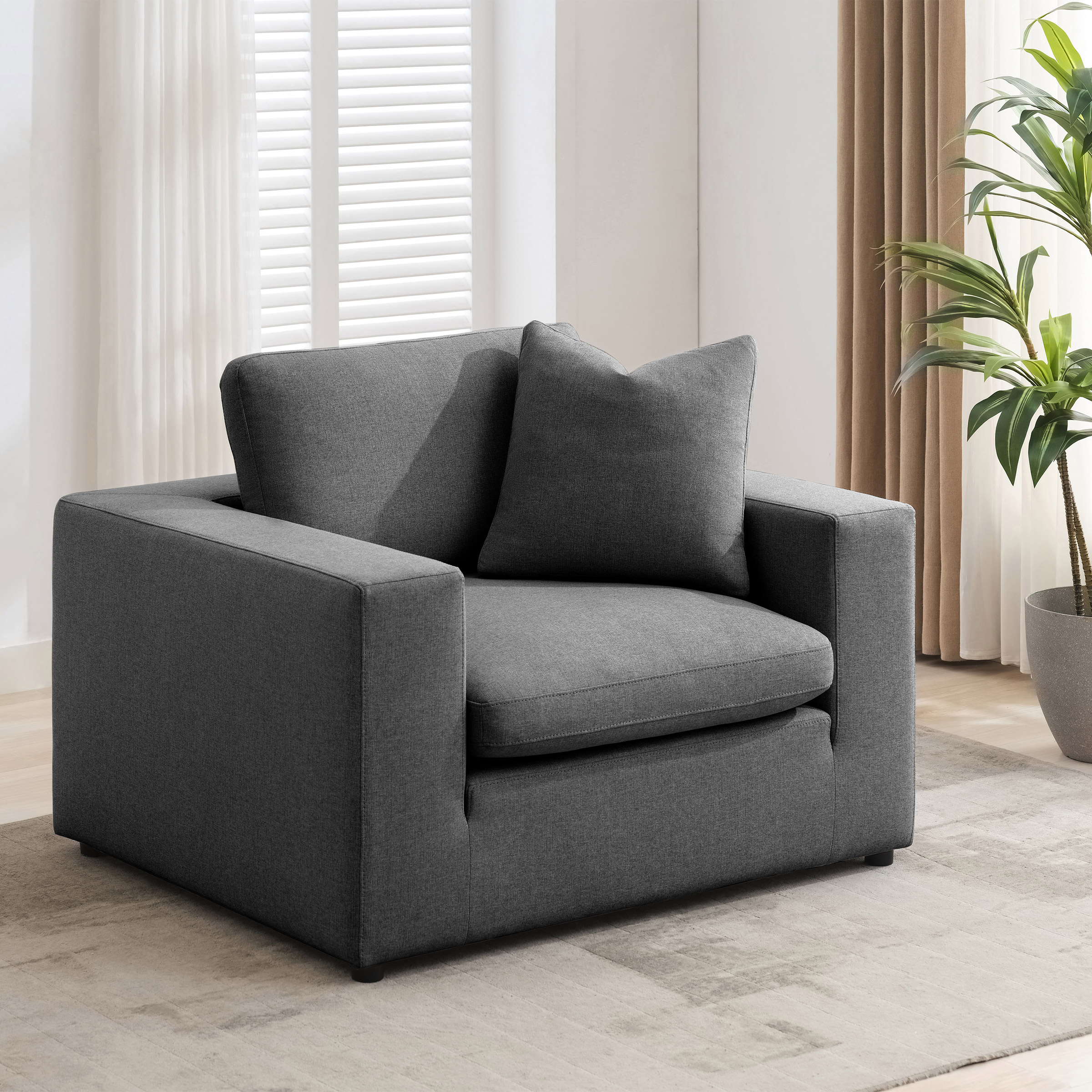 Urban Lounge Fabric Chair