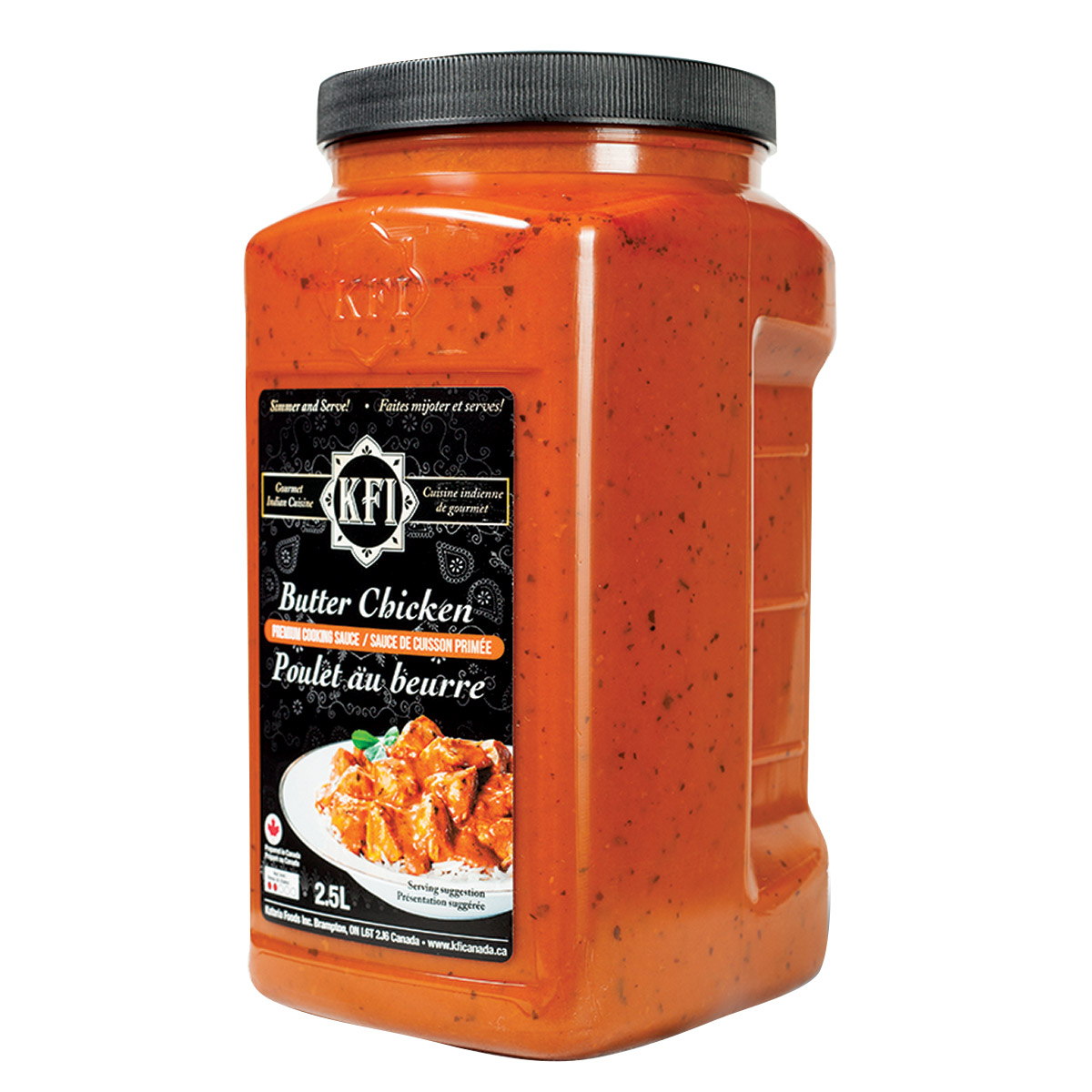 KFI Butter Chicken Premium Cooking Sauce, 2.5 L