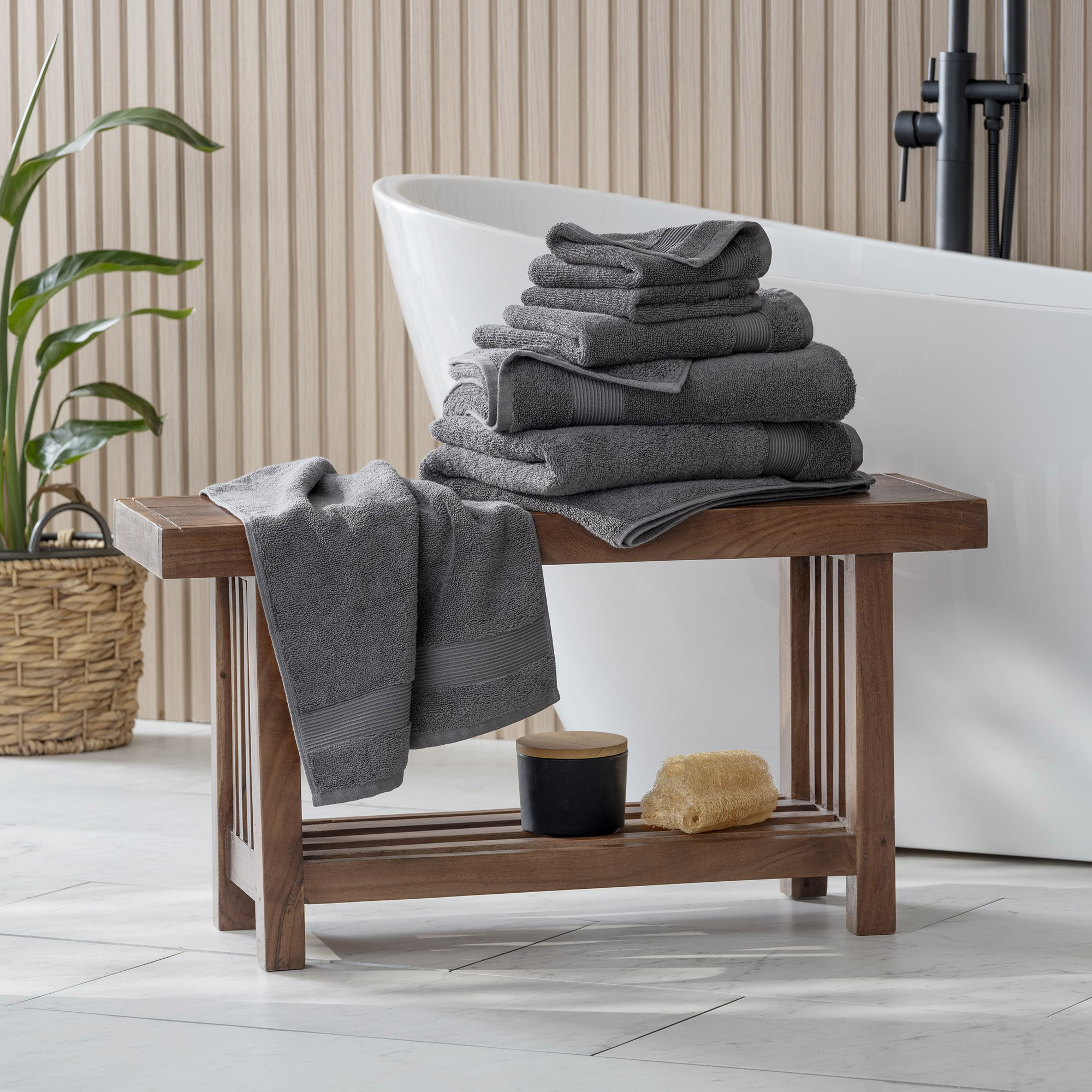 Purely Organic 6-piece Towel Set