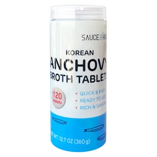 SAUCE R.O.K ANCHOVY BROTH TABLETS 120 COUNT 3 GRAM EACH