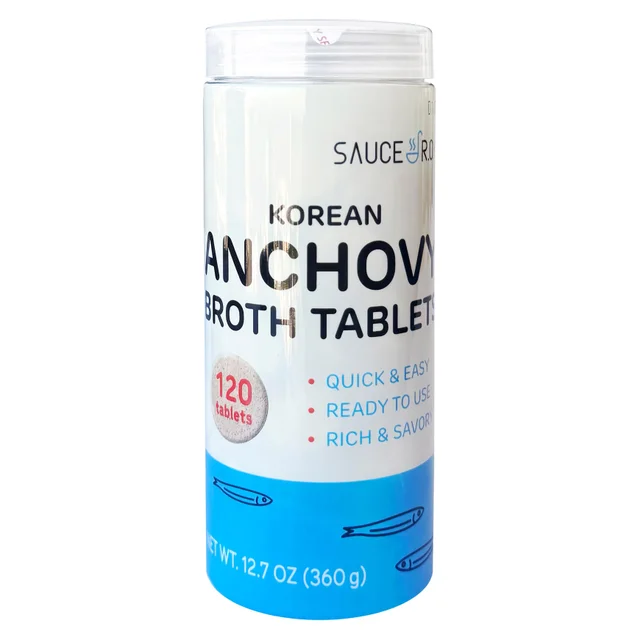 SAUCE R.O.K ANCHOVY BROTH TABLETS 120 COUNT 3 GRAM EACH