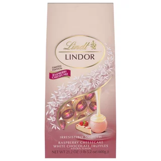 LINDOR RASPBERRY CHEESECAKE 21.2 OUNCES