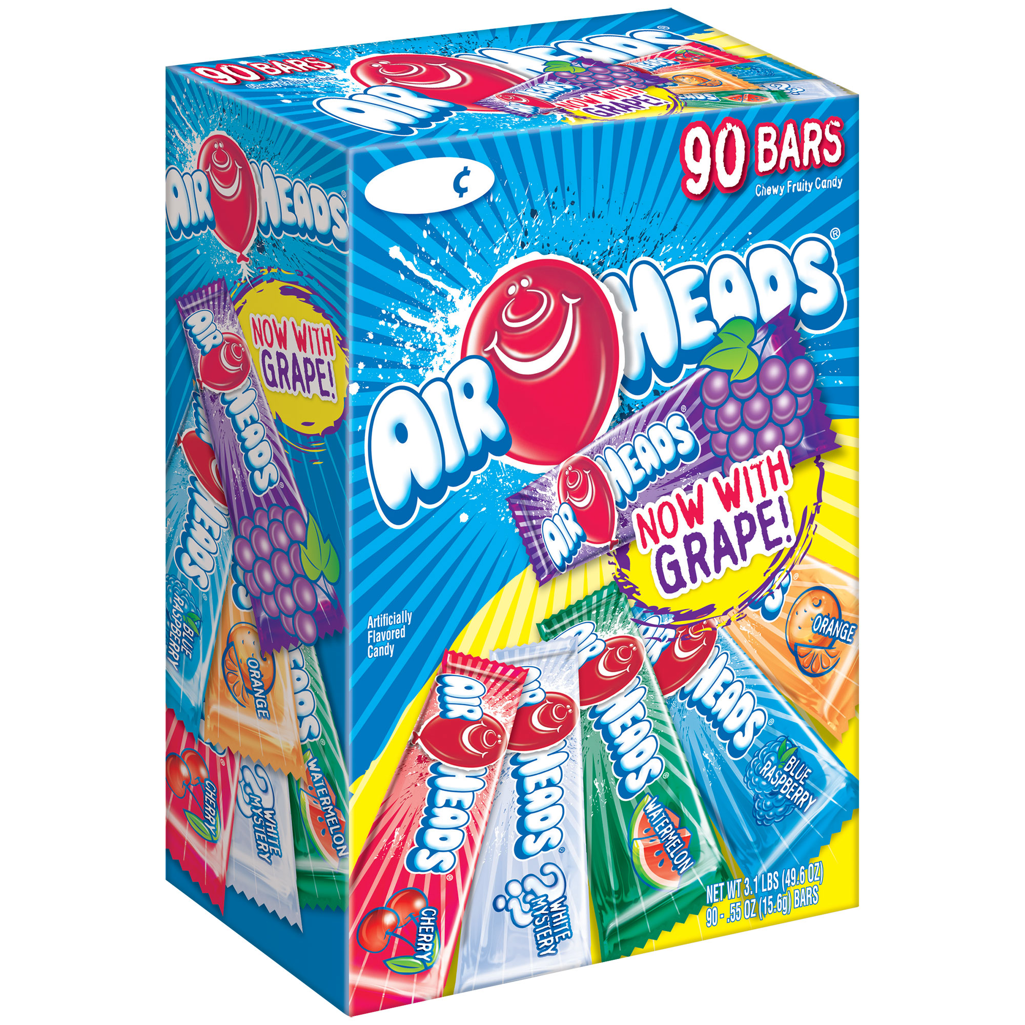 AirHeads  0.55 oz  Variety Pack  90-count