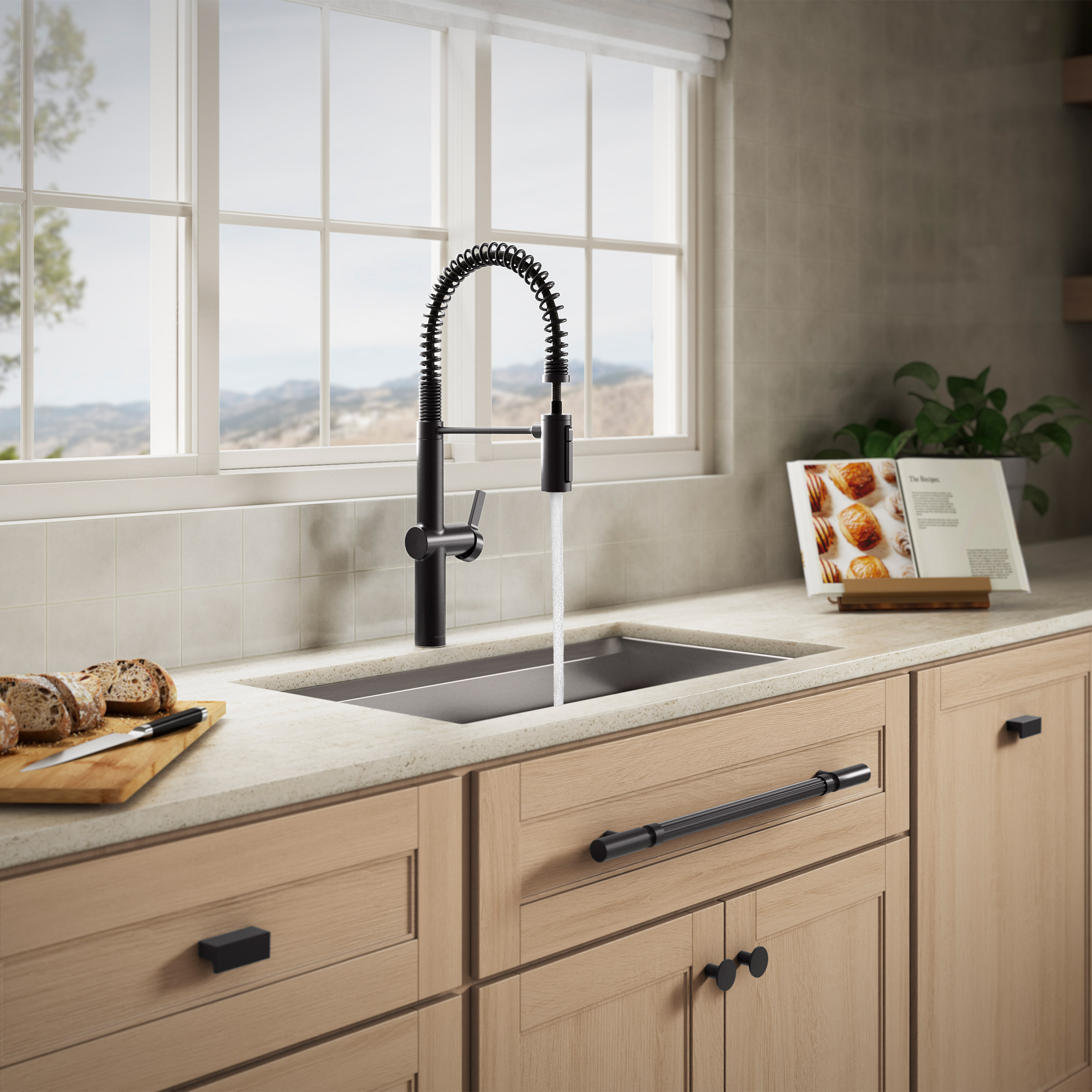 Kohler Haku Semi-Pro Pull-down Kitchen Faucet
