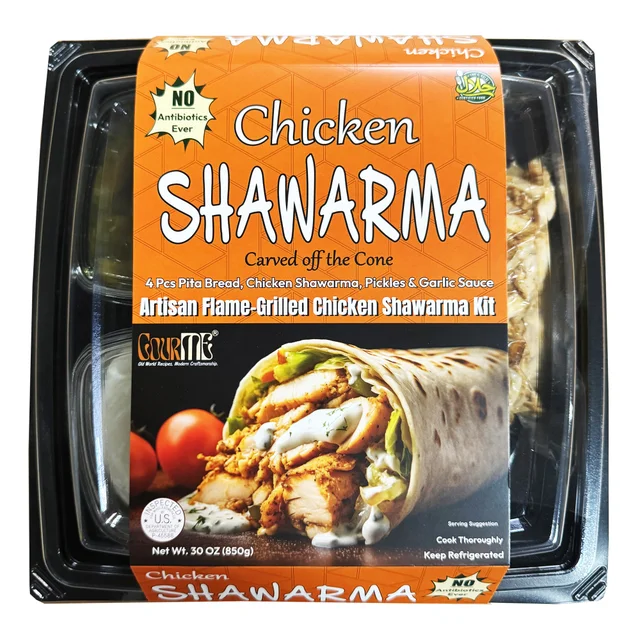 GOURME ABF CHICKEN SHAWARMA KIT 30 OZ