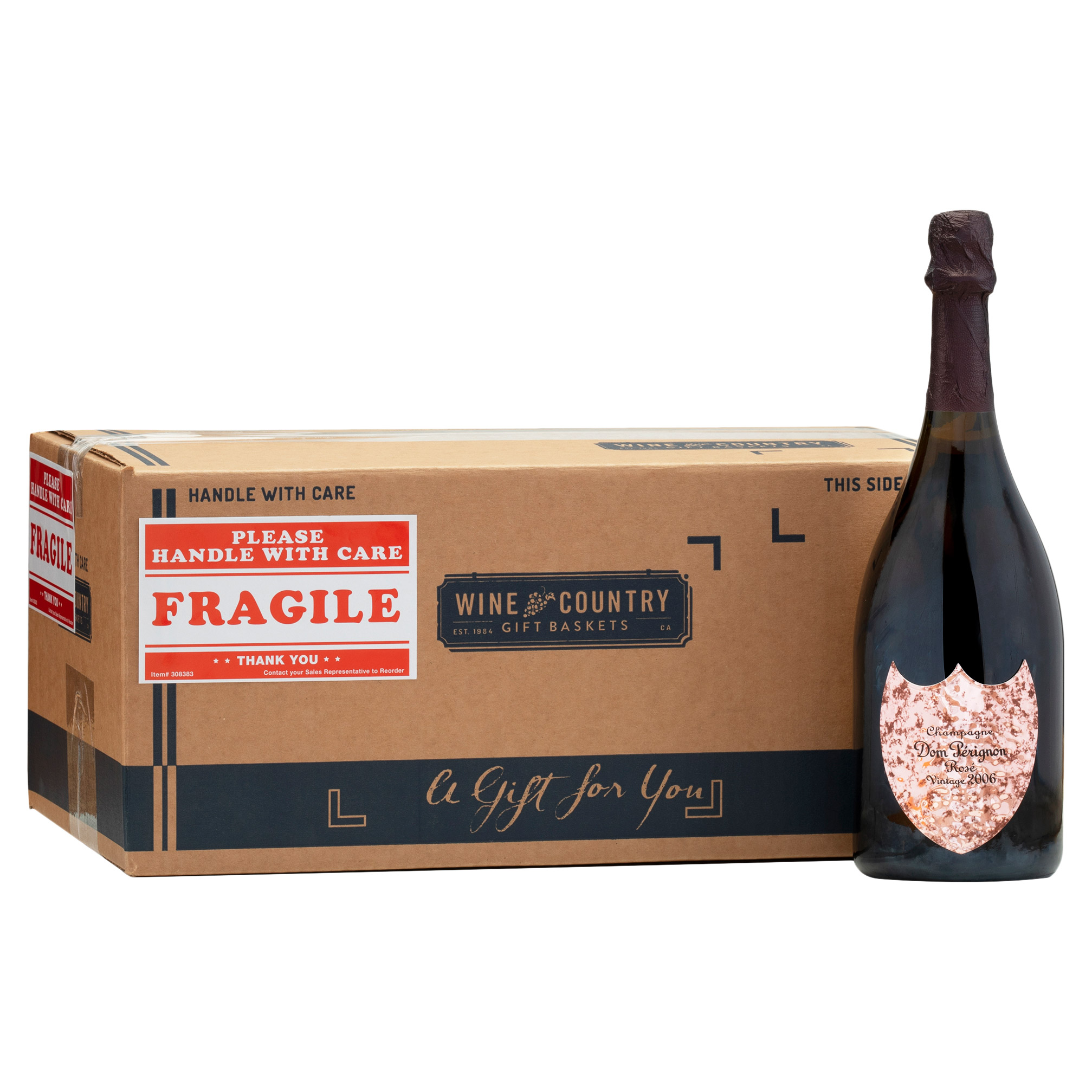 Dom Perignon Rose 2006 Lenny Kravitz Edition & Riedel Gift Set 750