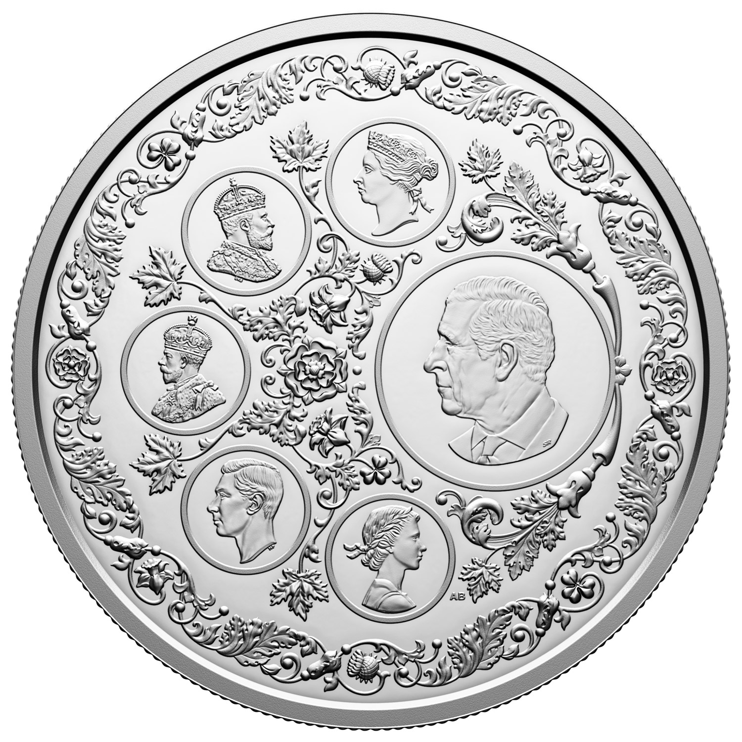 5 oz 2025 Legacy of the Crown Proof Silver Coin Royal Canadian Mint