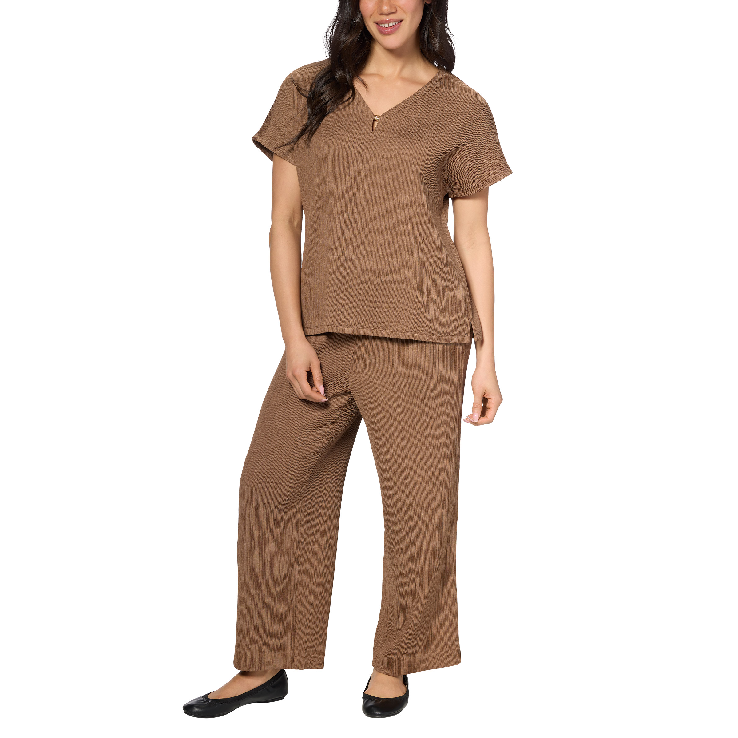 Jones New York Women's Textured Crop Set | Costco