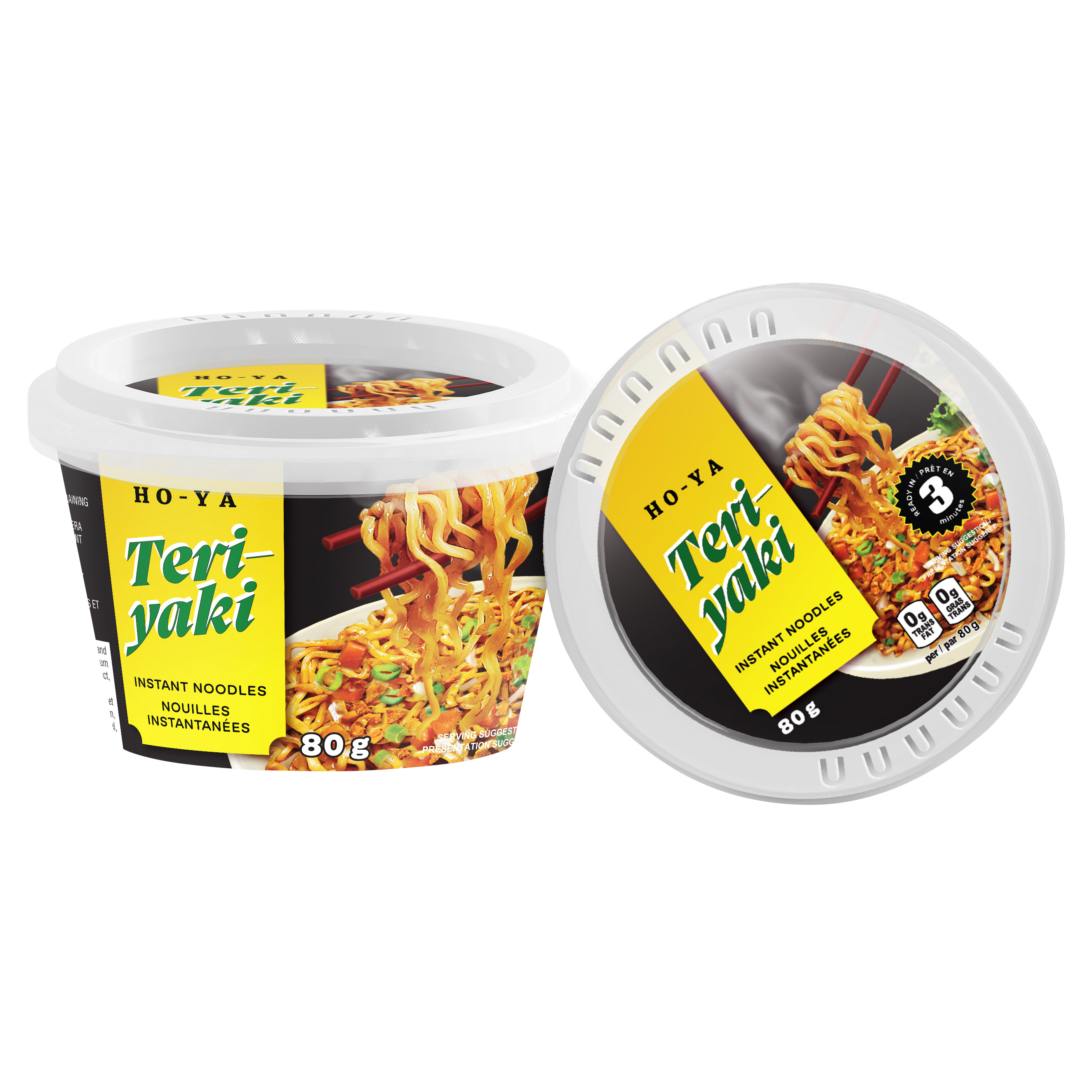 HO-YA Teriyaki Noodles, 24 x 80 g | Costco