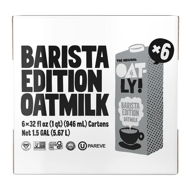 OATLY BARISTA EDITION OATMIL 6-32 OZ 1.5 GAL