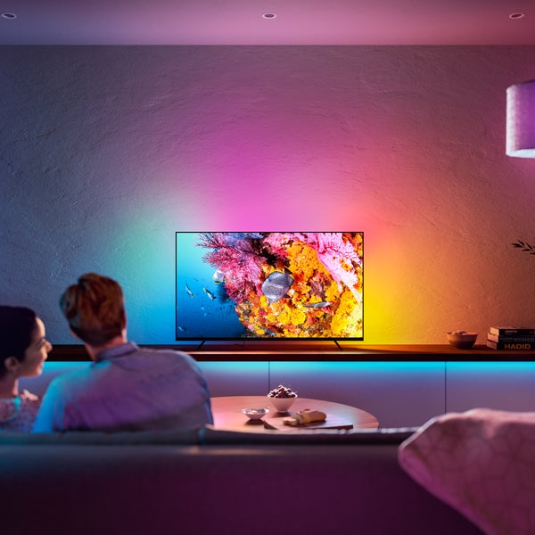 Philips Hue Play Gradient Lightstrip with Sync Box | Costco Philips Hue Play Gradient Lightstrip with Sync Box | Costco