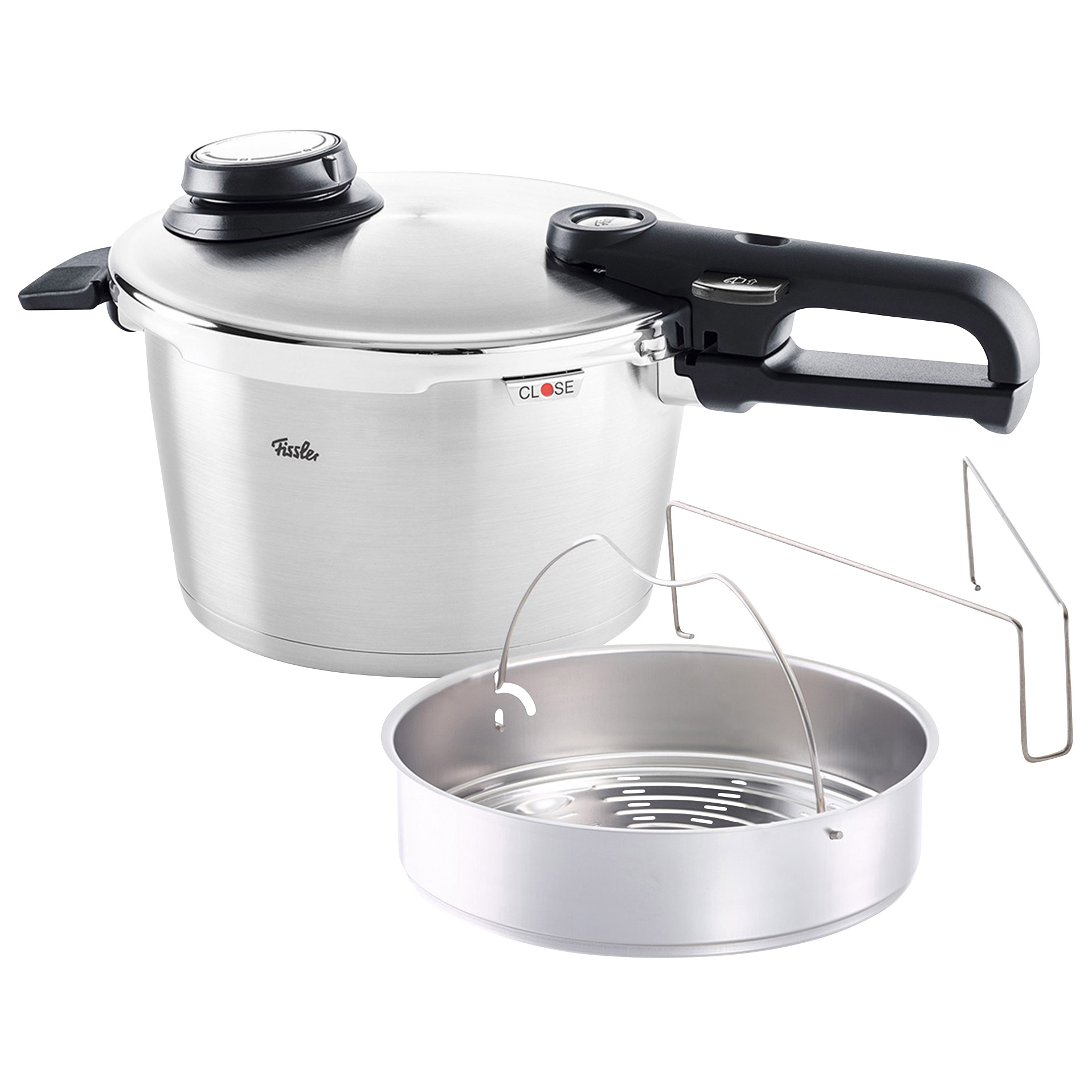 Fissler Vitavit Premium Pressure Cooker, 4.5 L​ ​(4.8 qt.)