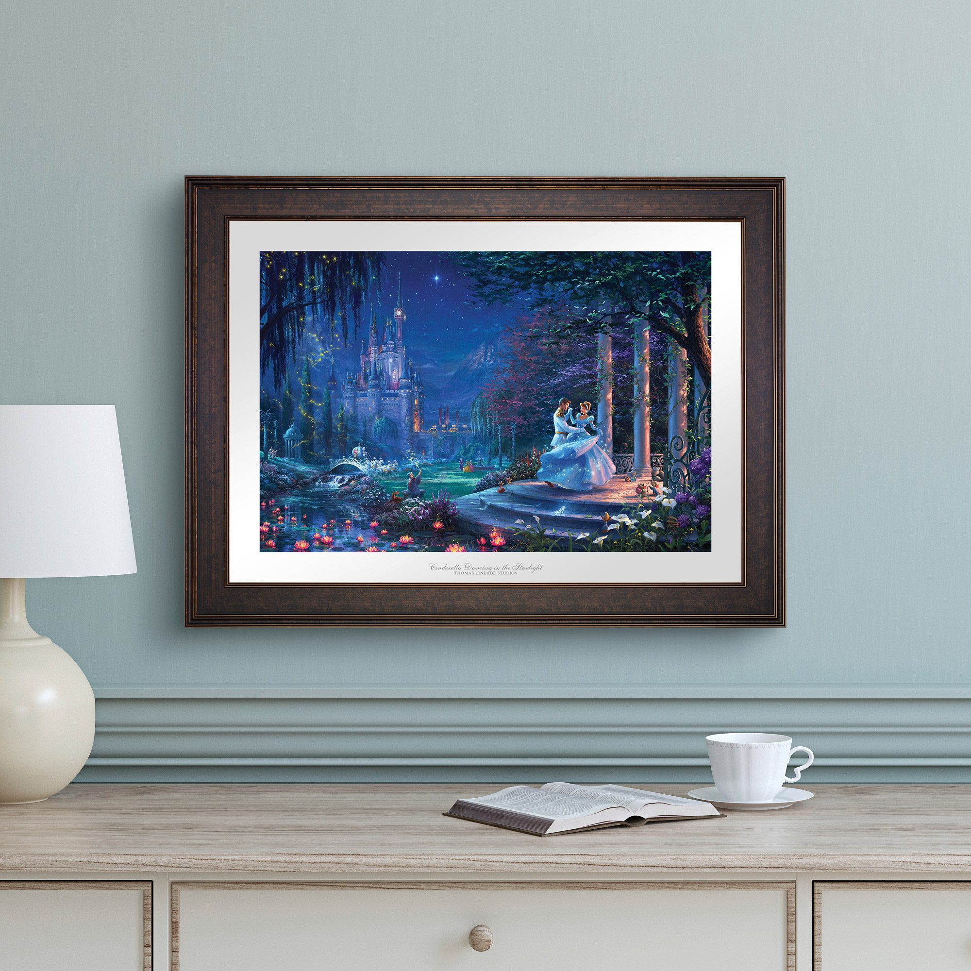 Disney Cinderella Dancing in the Starlight 12x18 SN Limited