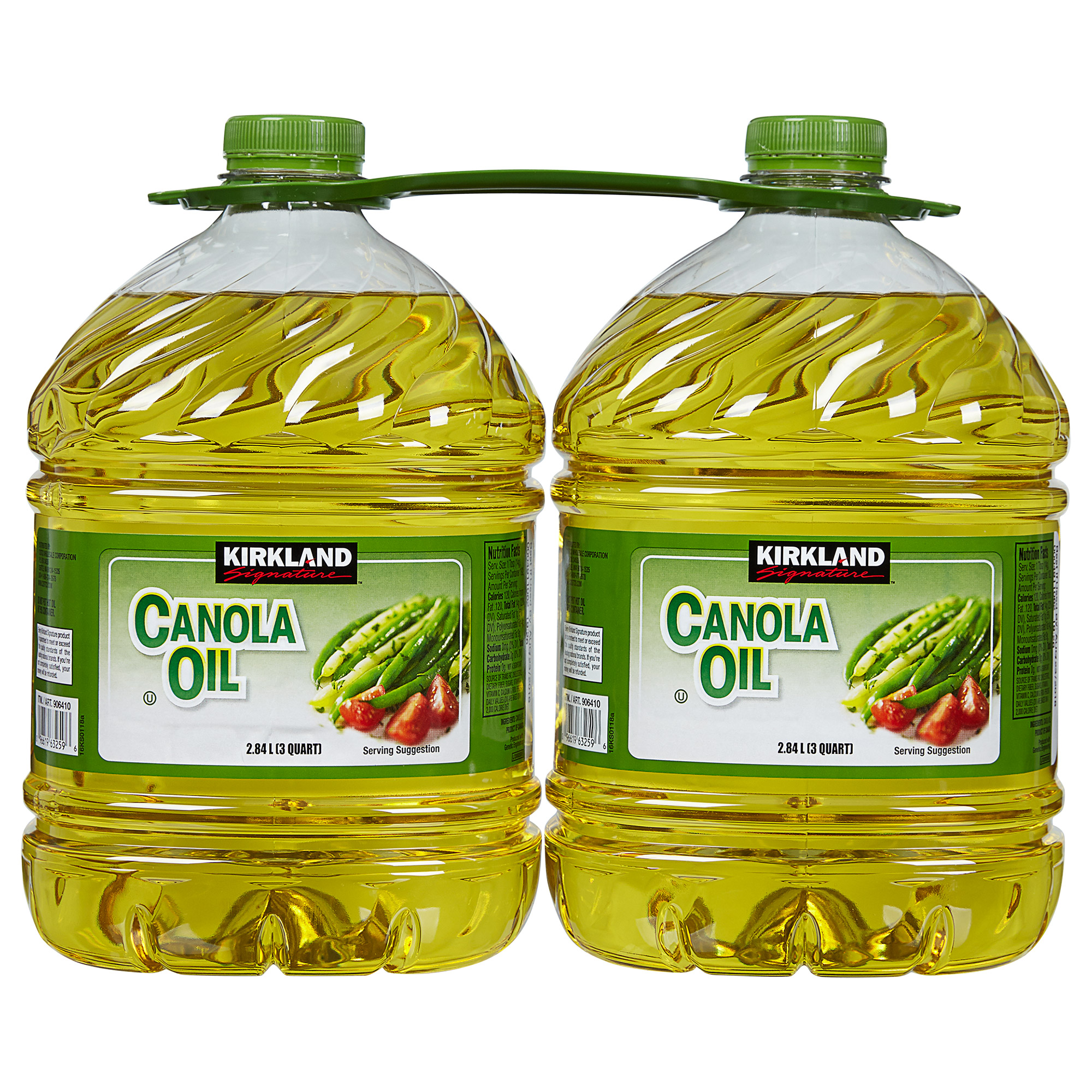 Kirkland Signature  Canola Oil  3 qt  2-count