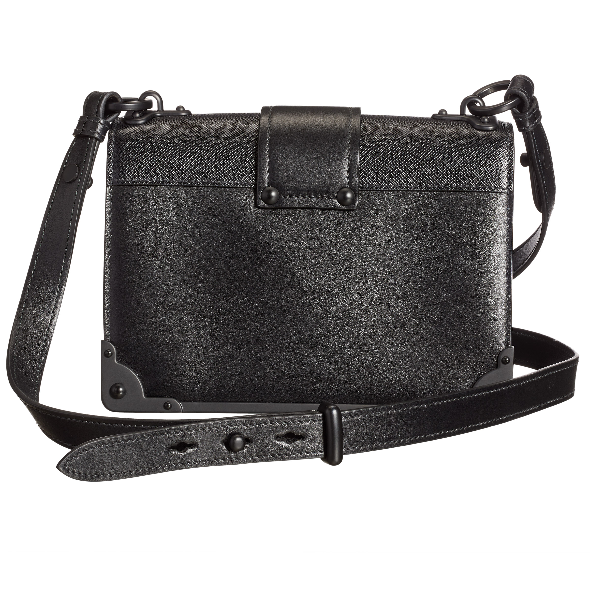 Prada Cahier Shoulder Bag, Black | Costco