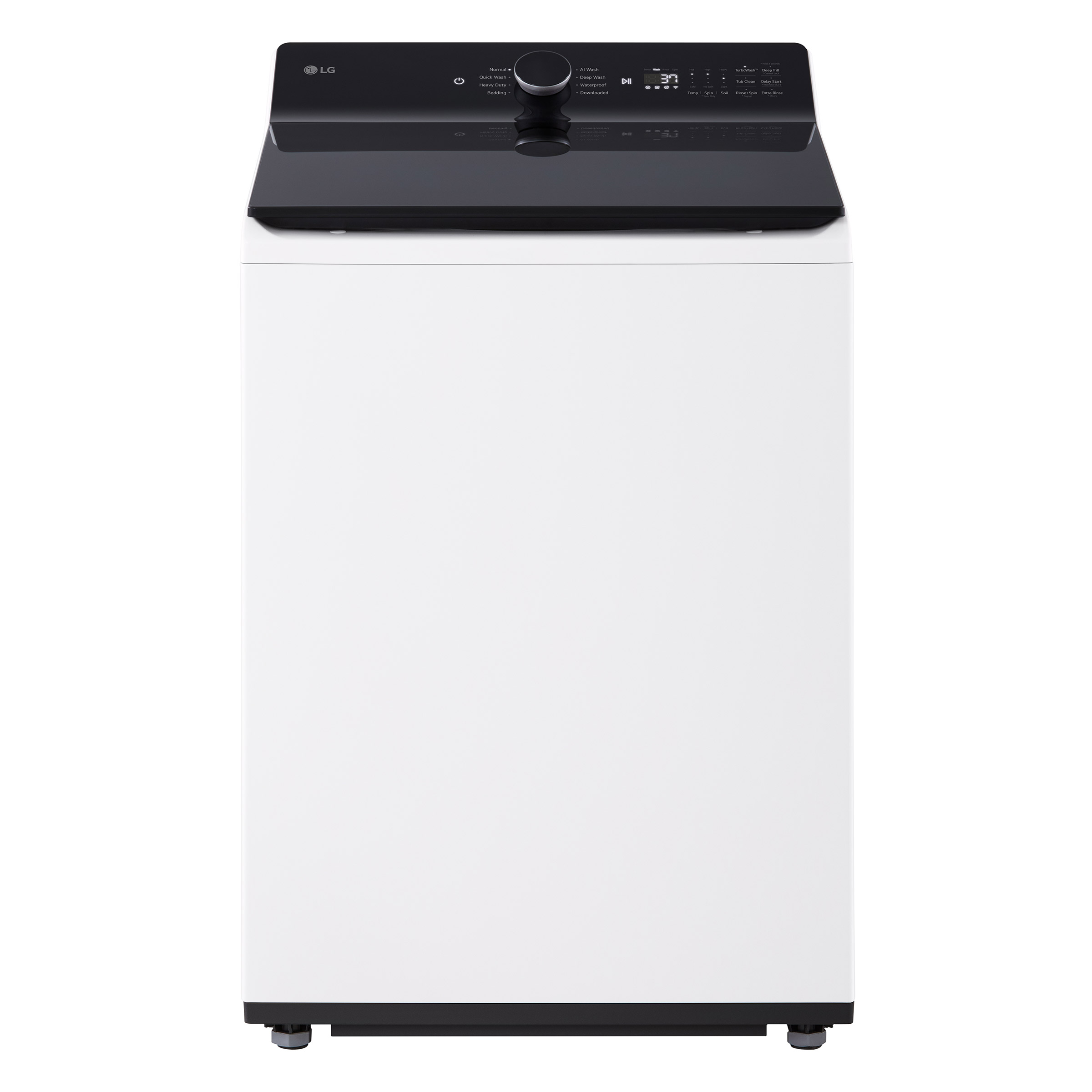 LG White 6.1 cu. ft. Top Load Agitator Washer