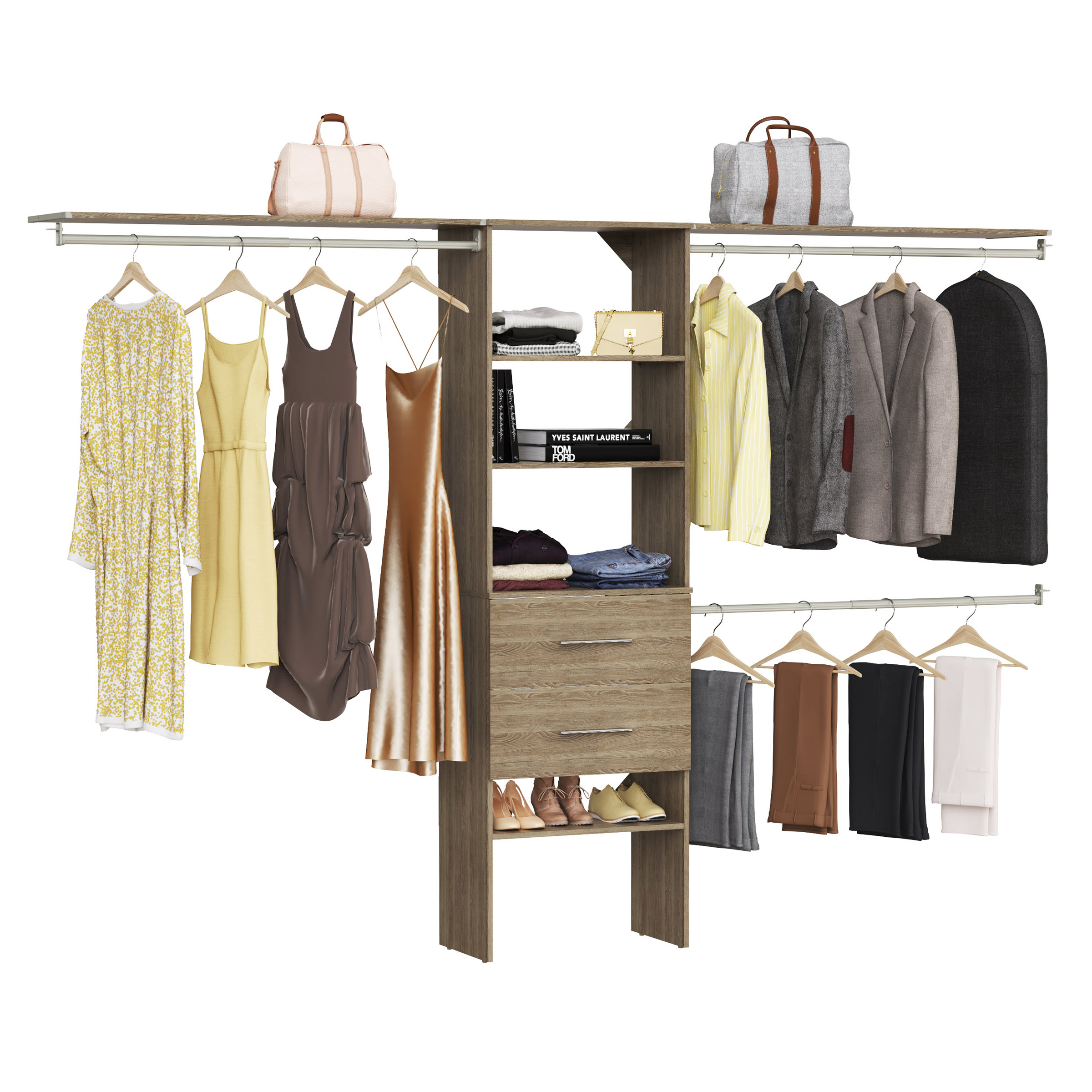 ClosetMaid SuiteSymphony Closet Organizer - Thumbnail 3