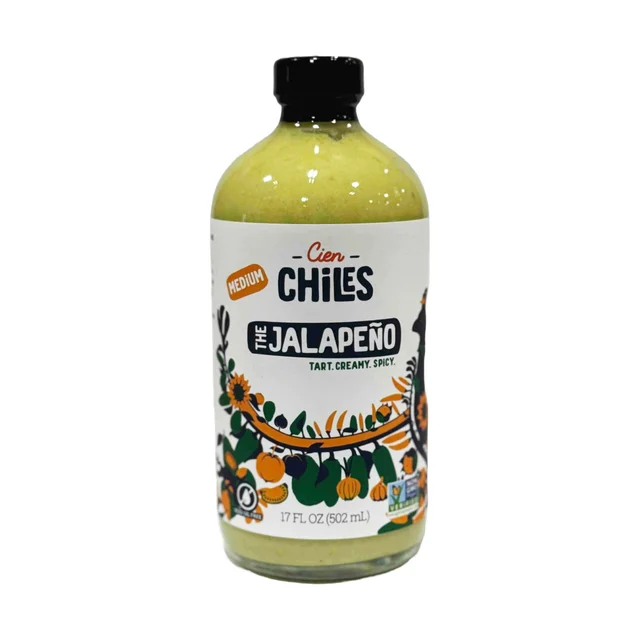 CIEN CHILES THE JALAPENO SAUCE 17 OZ