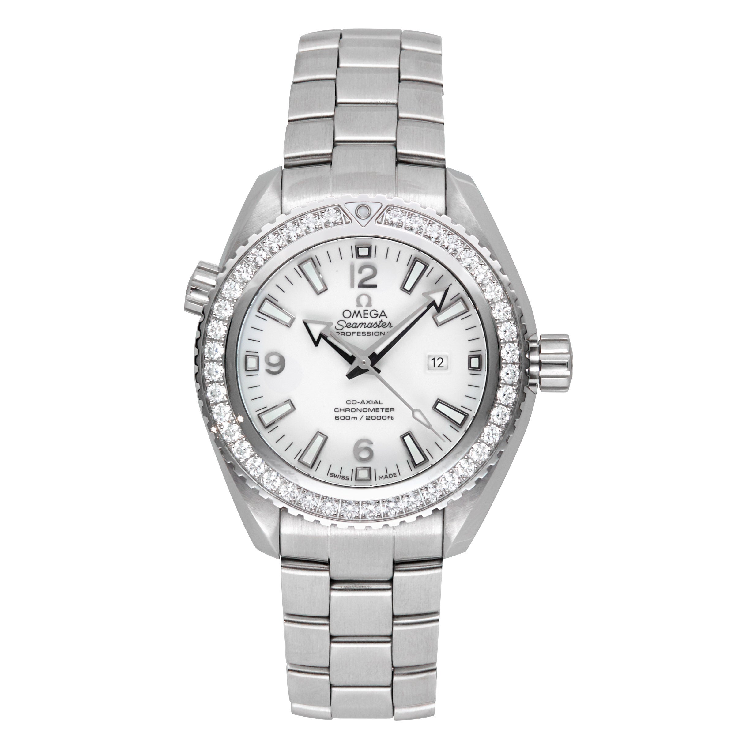 Omega Seamaster Planet Ocean 600M Stainless Steel Ladies Automatic
