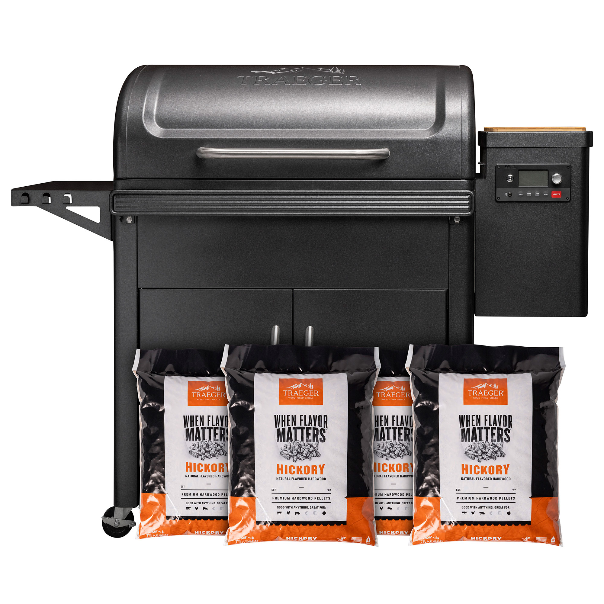 Traeger Silverton XL Grill with Pellet Bundle