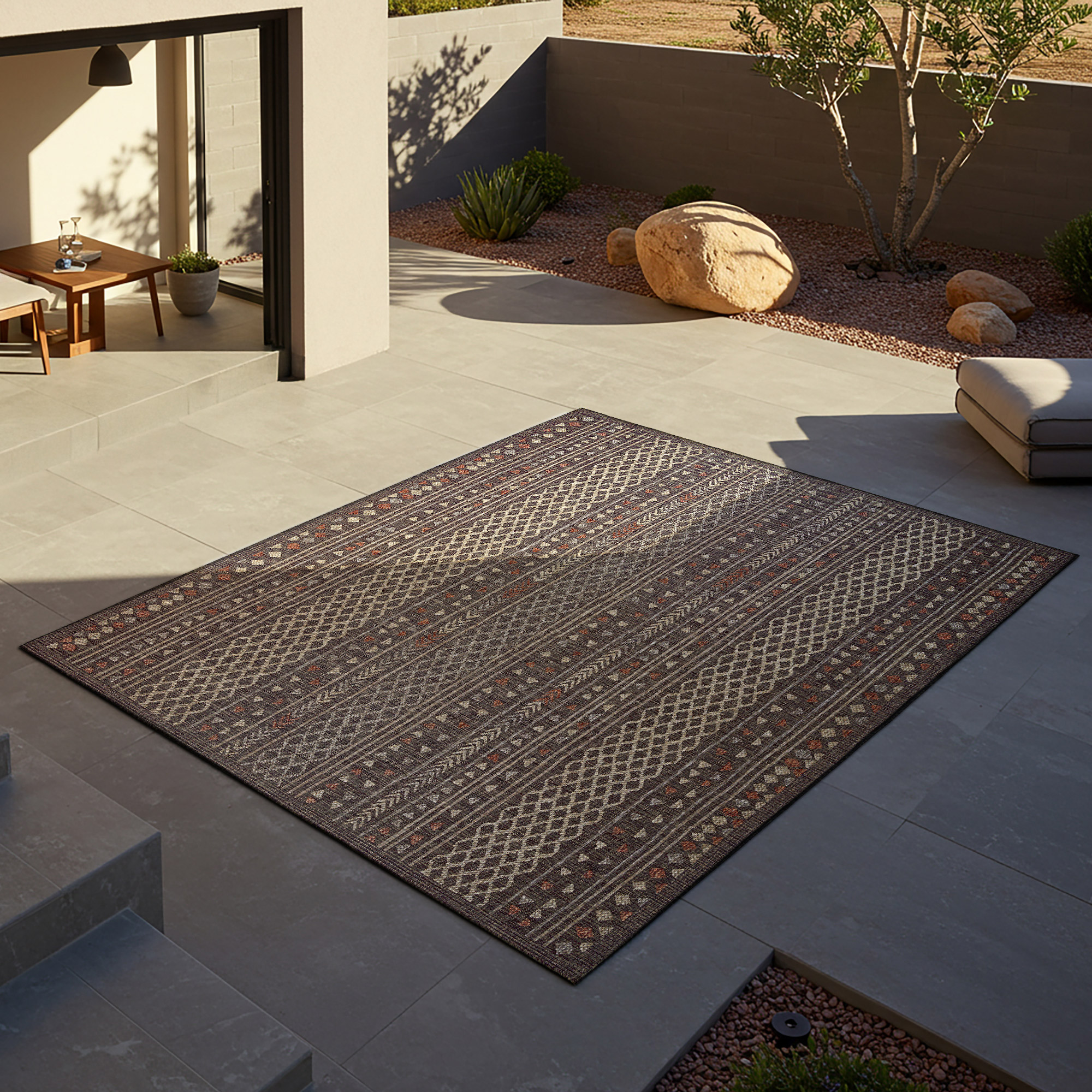 Airen Indoor/Outdoor Rug Collection  Lenore