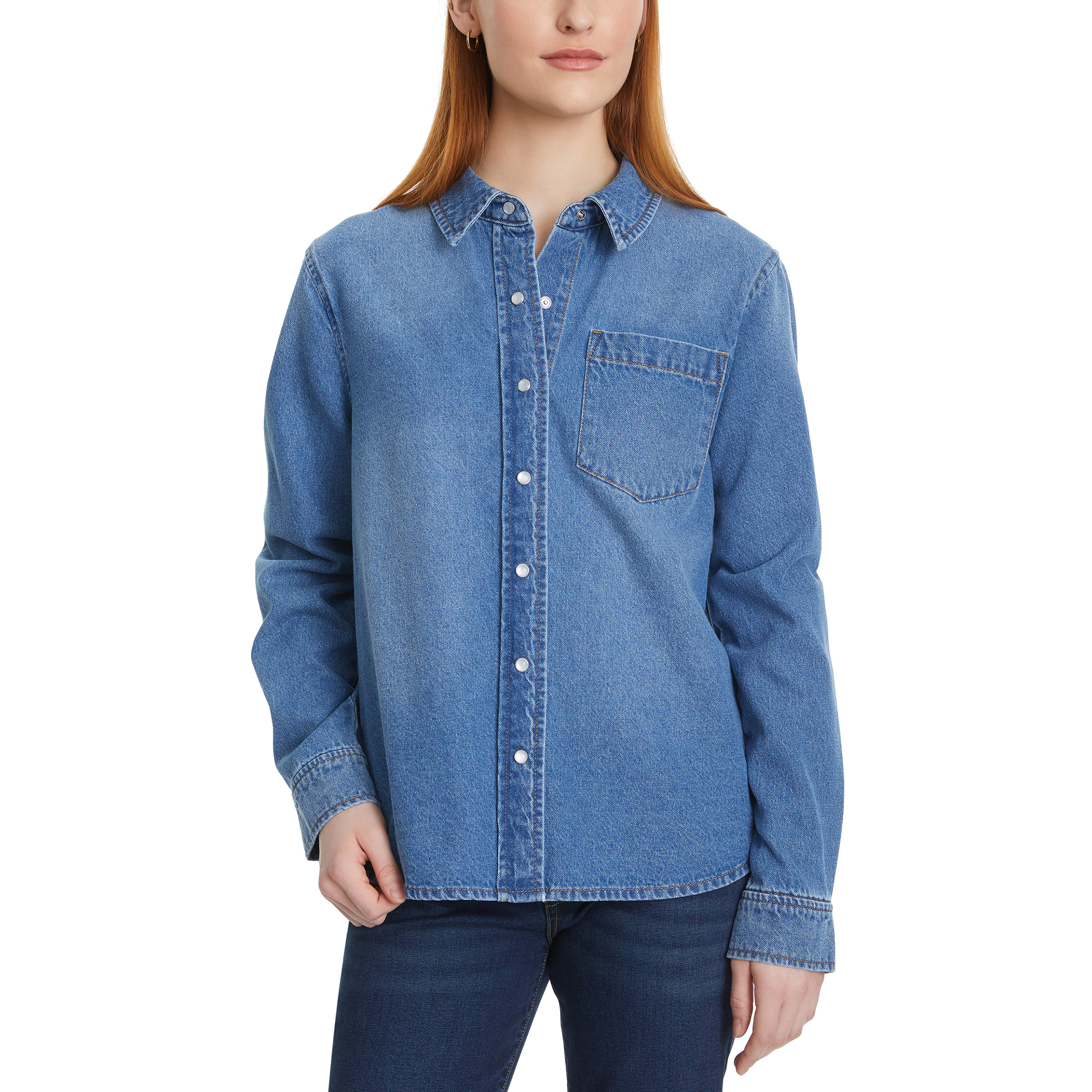 Lucky Brand Women's Denim Shirt