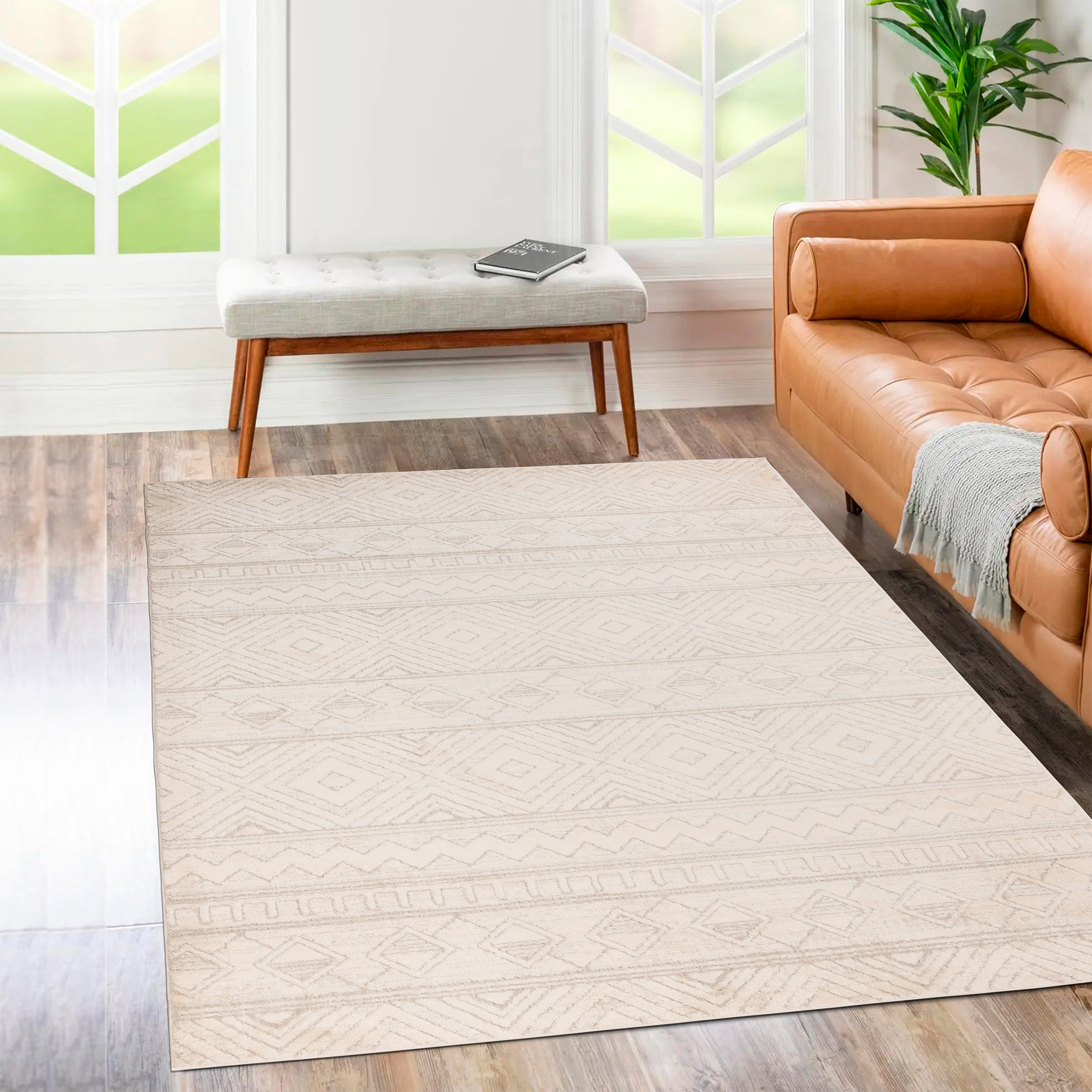 Viana Kiev Collection Sierra Mist Indoor Area Rug