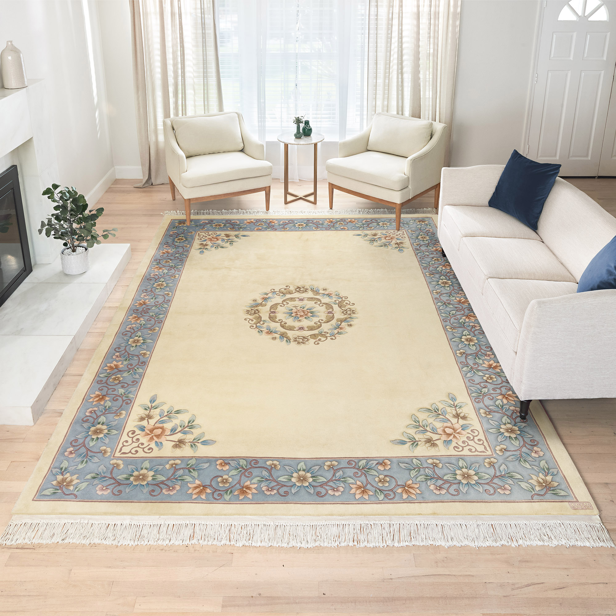 Pagoda Hand Knotted Rug Collection  Vienna