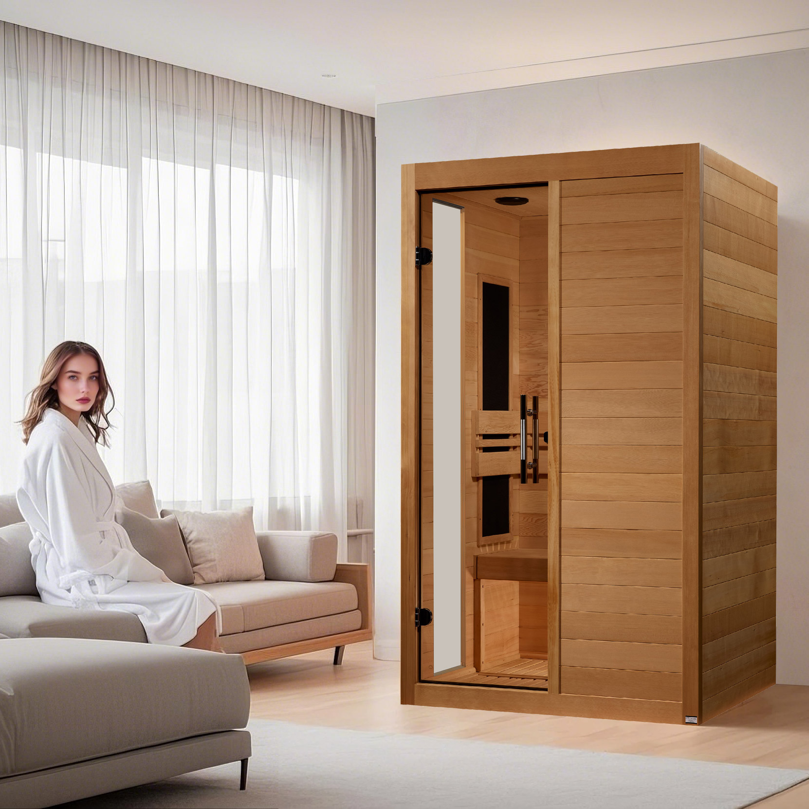 sauna大好き　様　売約済　希少　OAK　STUDIO　オットマン　lC52 sauna大好き 様 売約済 希少 OAK STUDIO オットマン lC52 sauna大好き