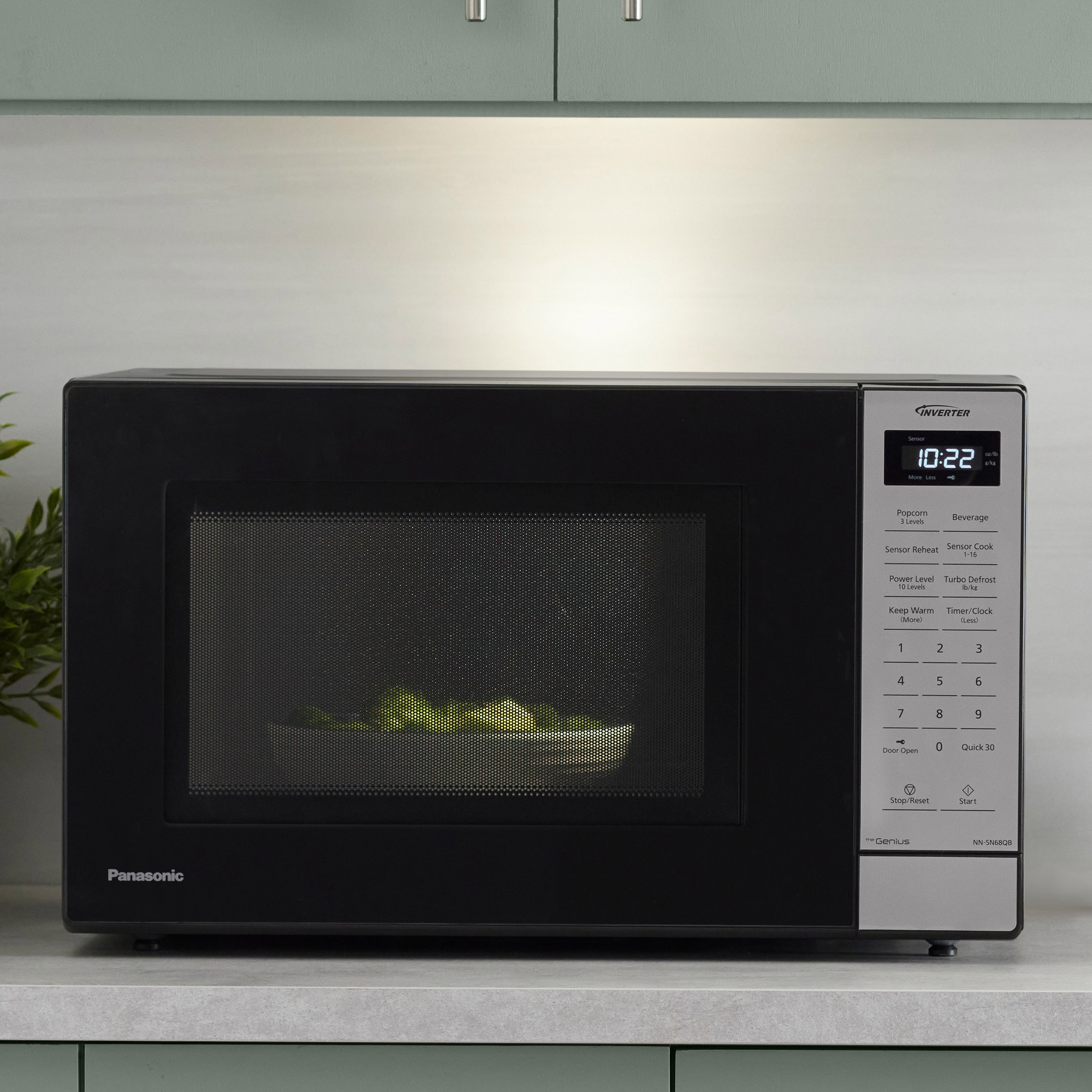 477 チャーコ　冷蔵庫　レンジ Panasonic 1.2 cu.ft. Countertop Microwave Oven | Costco