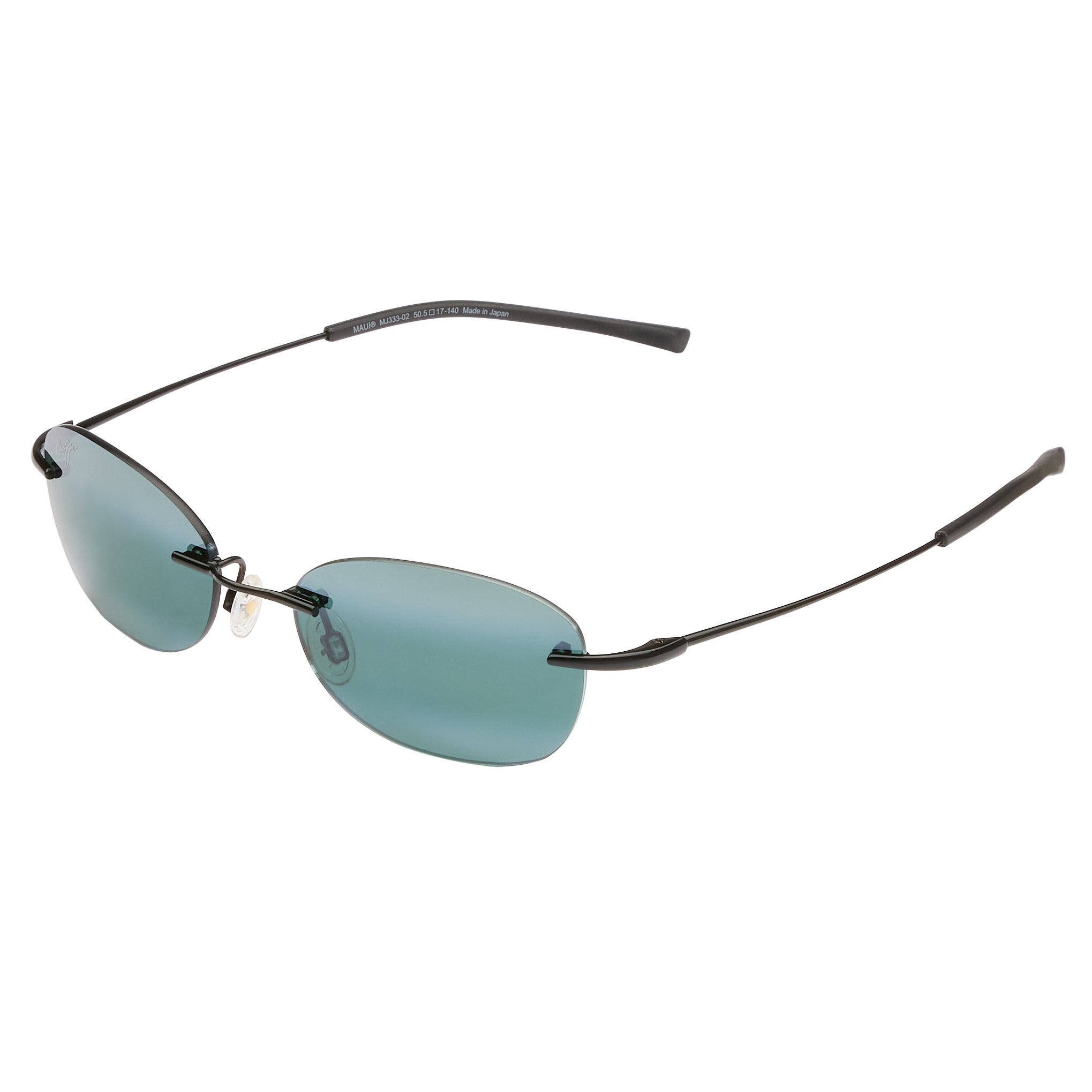 Maui Jim Aki Aki 333-02 Black Gloss Neutral Grey Polarized