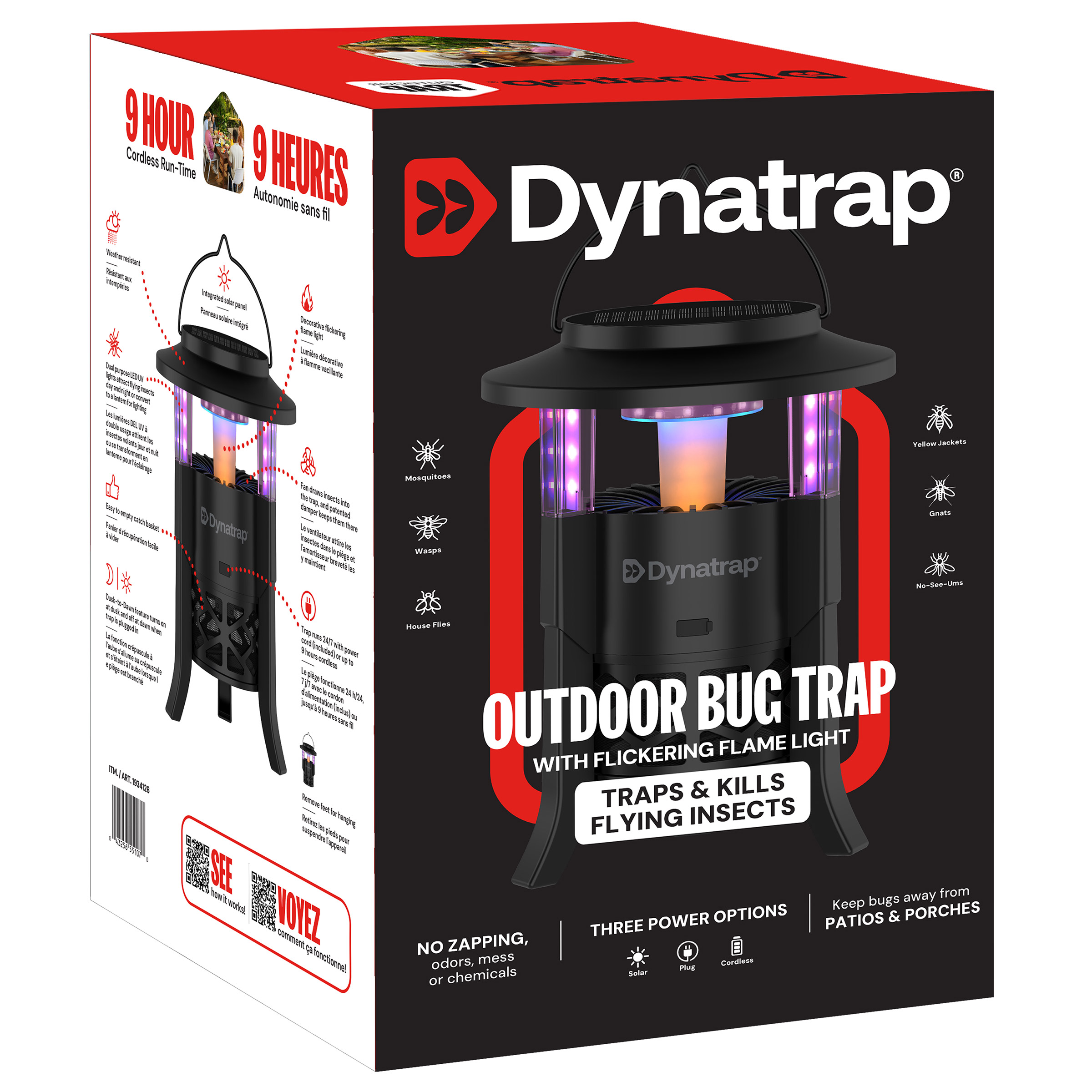 Dynatrap Solar Outdoor Bug Trap 1/4 Acre | Costco