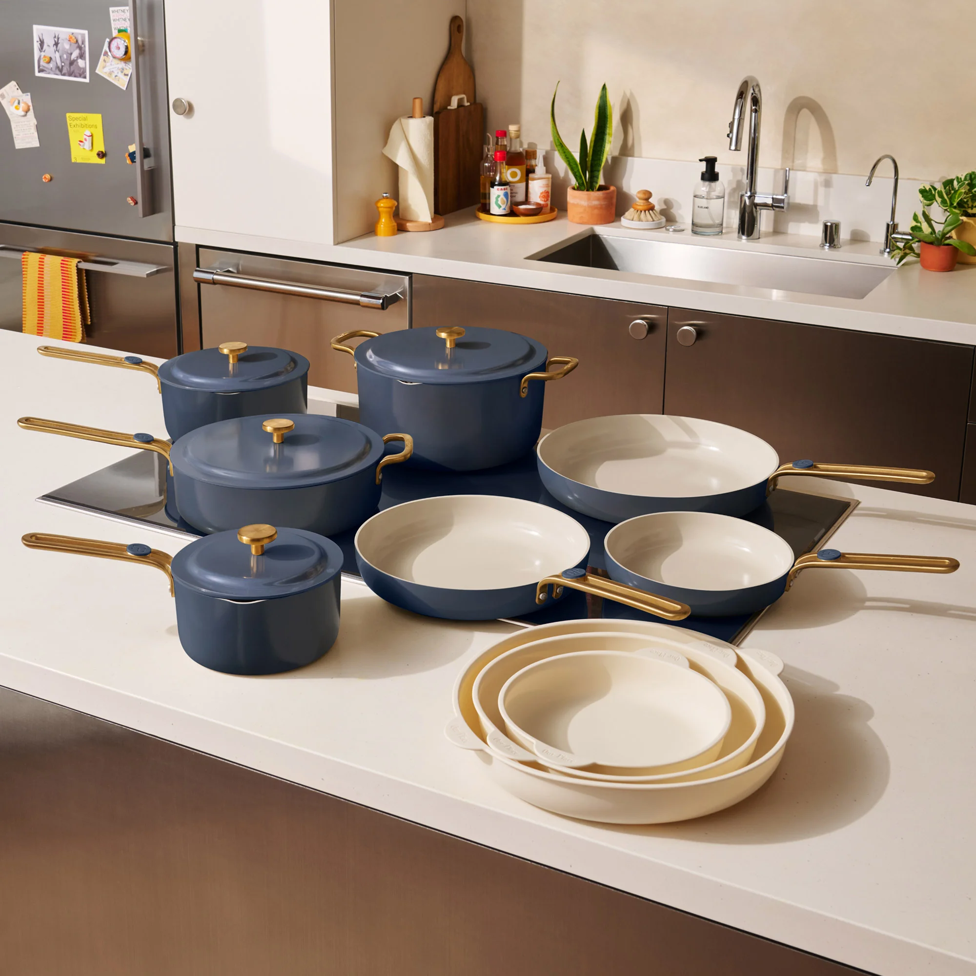 Our Place 14-piece Essentials Ceramic Nonstick Cookware Set