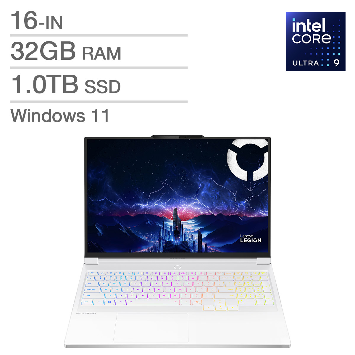 Lenovo Legion 7i Gaming Laptop, 16-in OLED, Intel Core Ultra 9