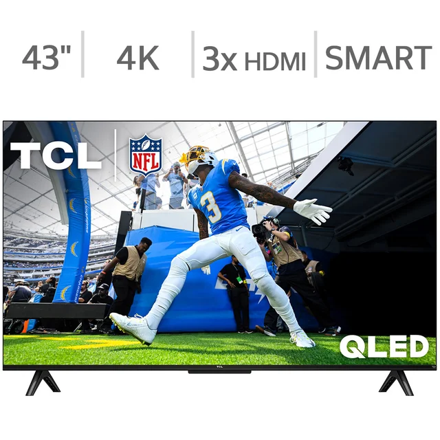 TCL 43Q570F 43" CLASS (42.5" DIAG) 4K UHD QLED LCD TV