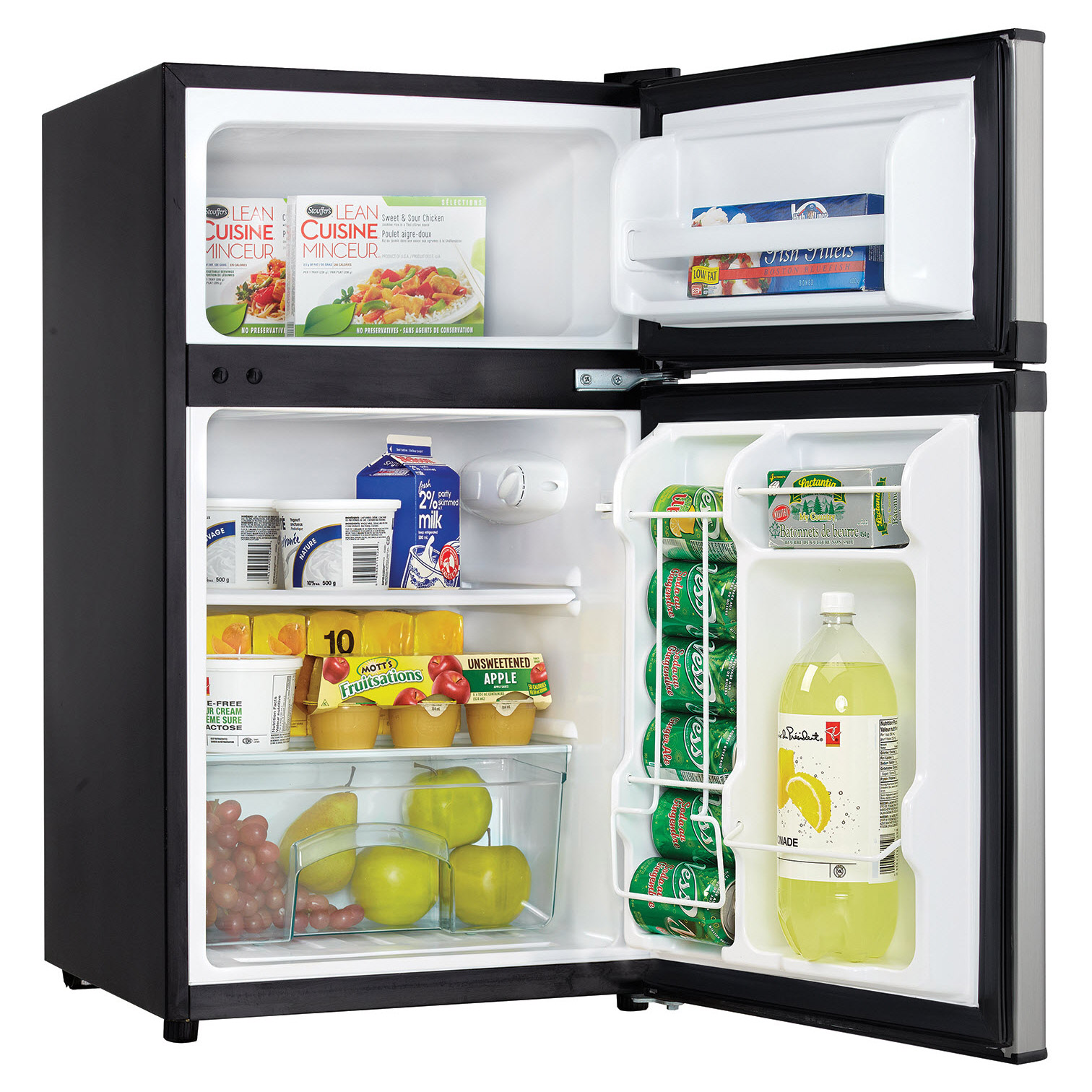 Danby DCR031B1BSLDD 3.1 cu. ft. 2 Door Compact Refrigerator - Thumbnail 2