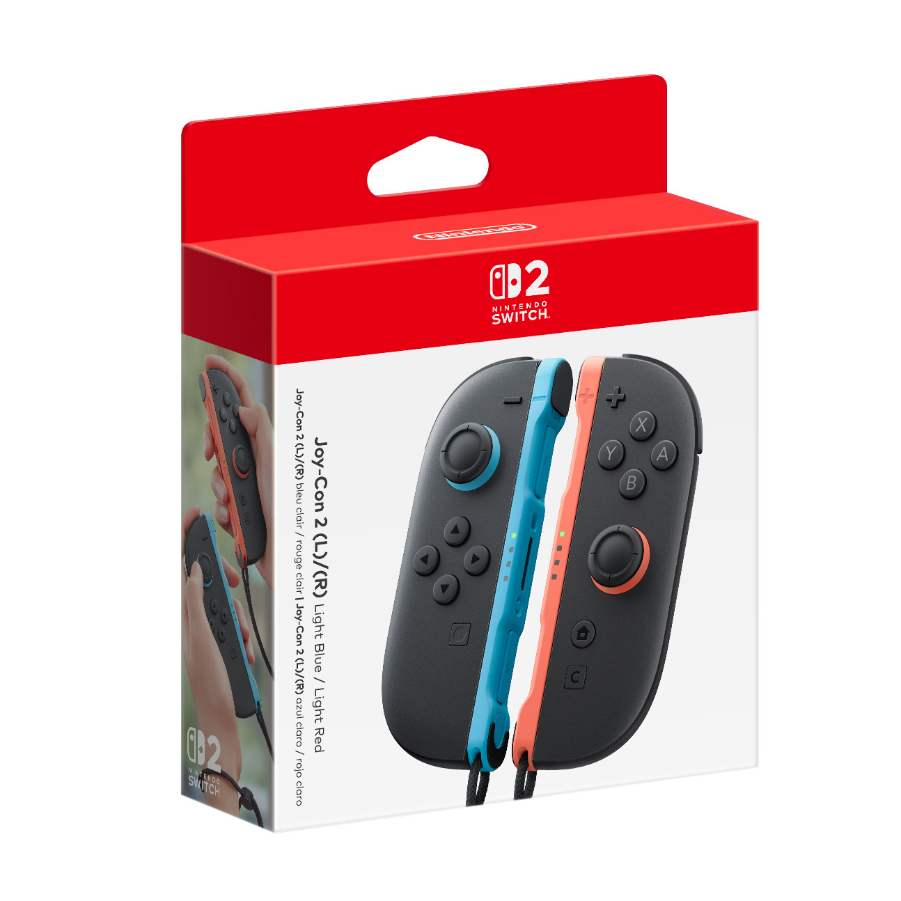 Nintendo Switch 本体 + Joy-Con Nintendo Switch 2 Joy-Con 2 (L)/(R) Light Blue / Light Red