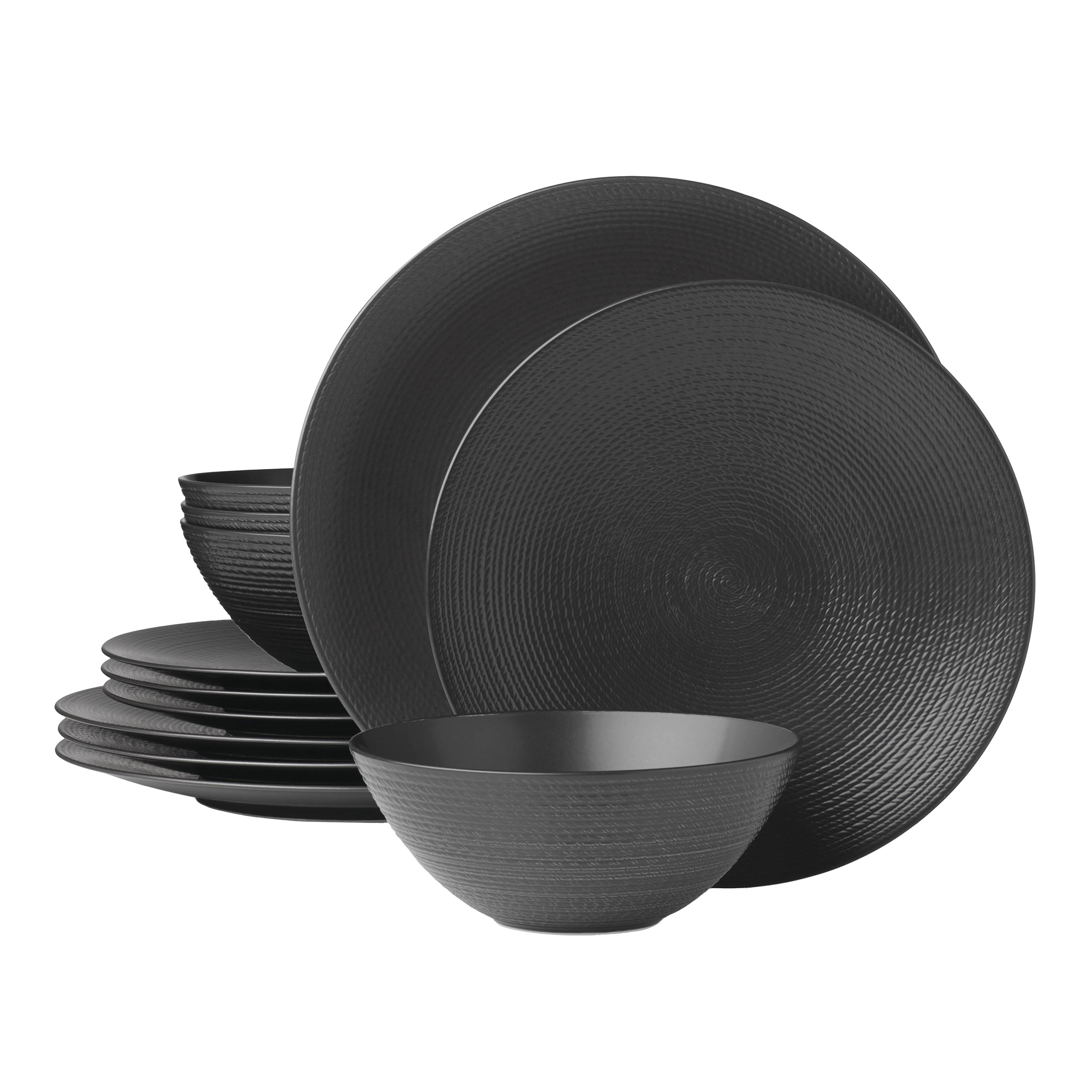 Lenox LX Collective - Service de vaisselle en porcelaine, 12-pièces