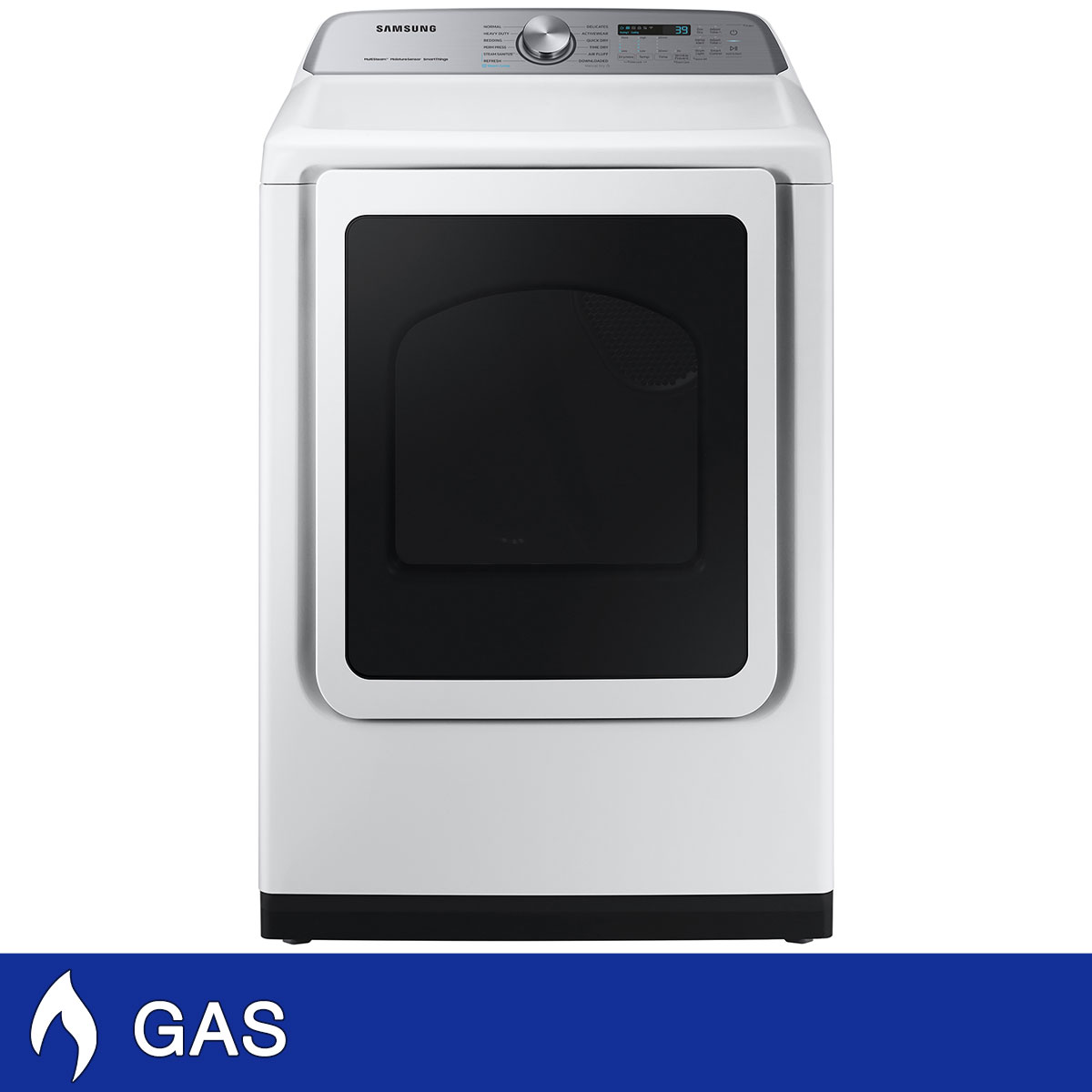 Samsung 7.4 cu. ft. Smart GAS Dryer with Steam Sanitize+