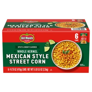 MEXICAN STYLE STREET CORN 6-14.75OZ (5LB 8.5 OZ)
