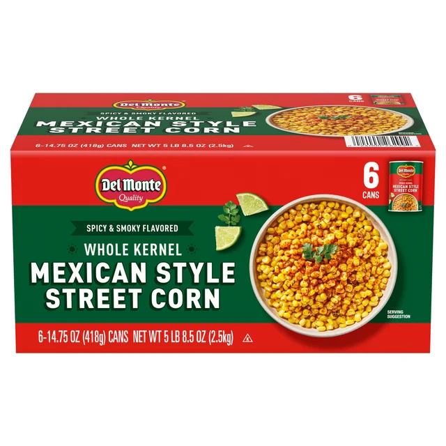 DEL MONTE MEXICAN STREET CORN 6 PACK 14.75 OUNCES EA