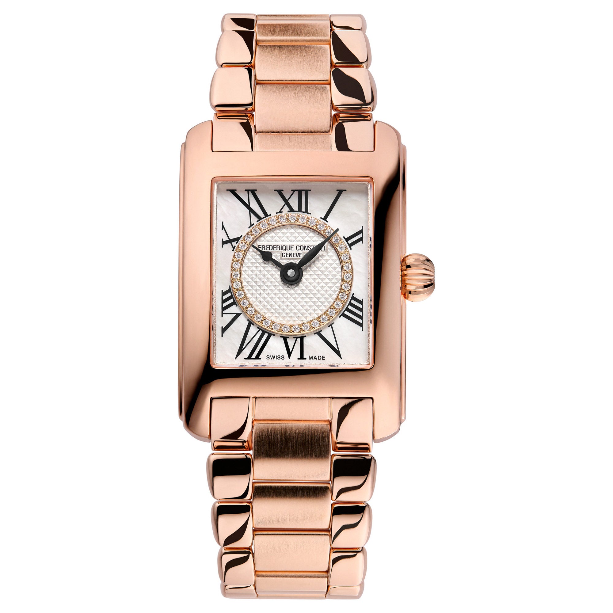 Frederique Constant Classic Carree Diamond Quartz Women's Watch