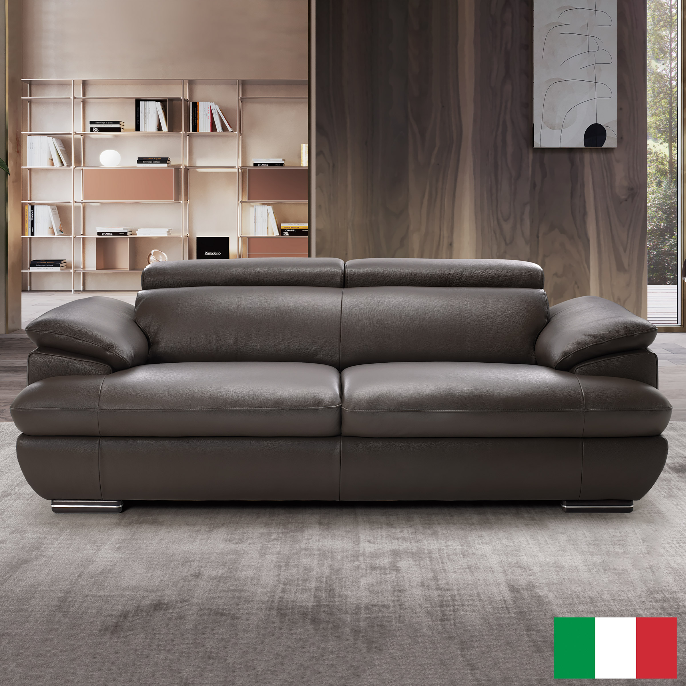 Monza II Top Grain Leather Sofa