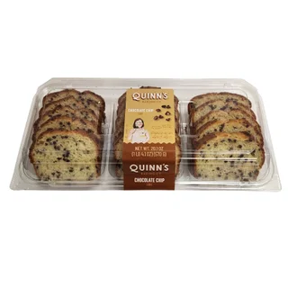 QUINN'S SLICED CHOC CHIP LOAF 15 COUNT PACKAGE