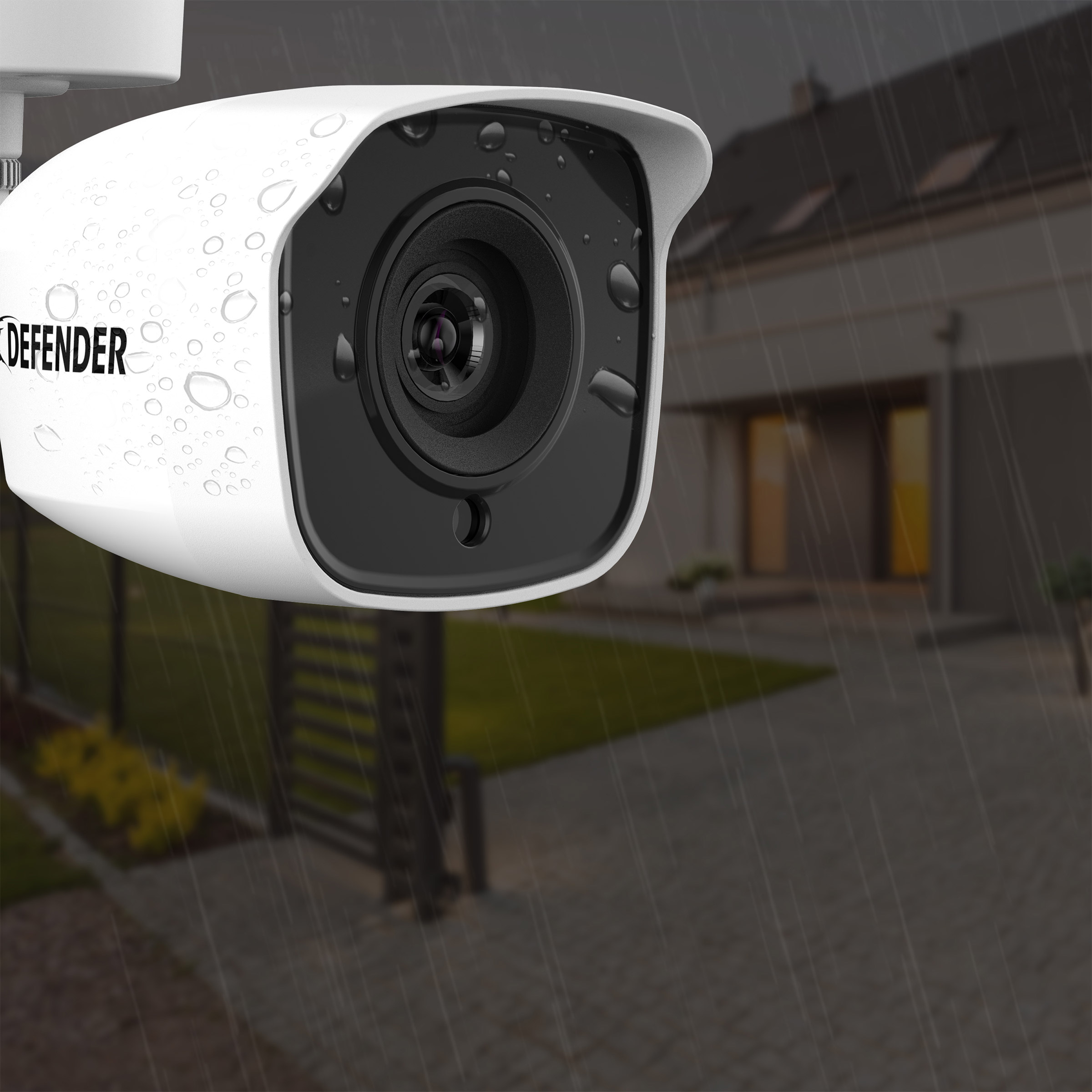 Defender Vision 8-channel 4K UHD DVR Security Surveillance System with ...